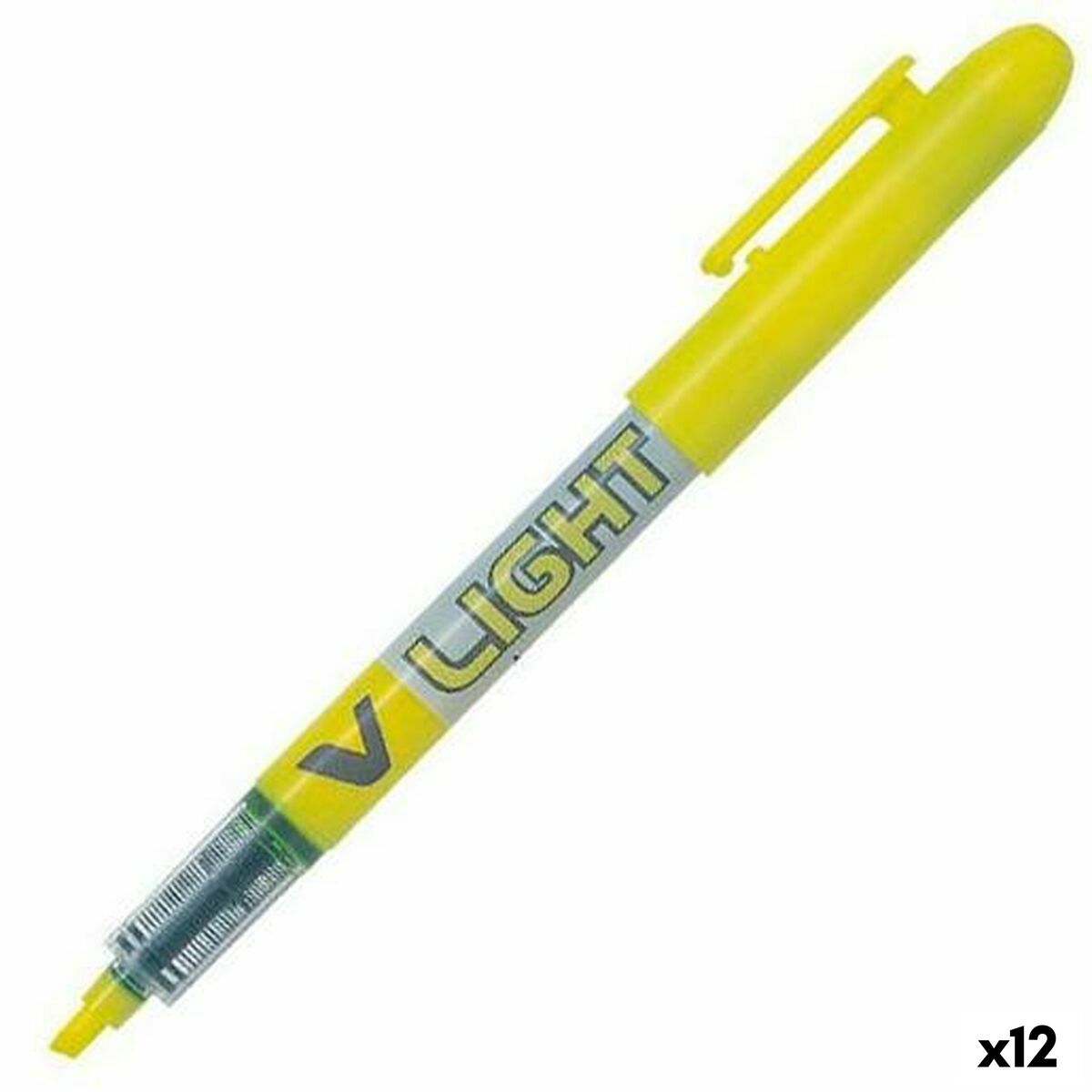 Evidenziatore Pilot V Light Giallo (12 Unità)