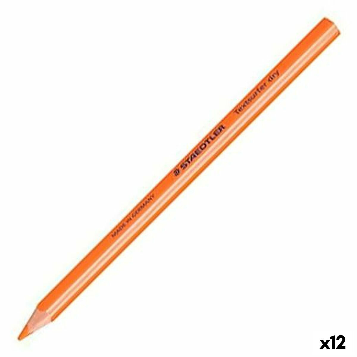 Evidenziatore Staedtler Matita Arancio (12 Unità)