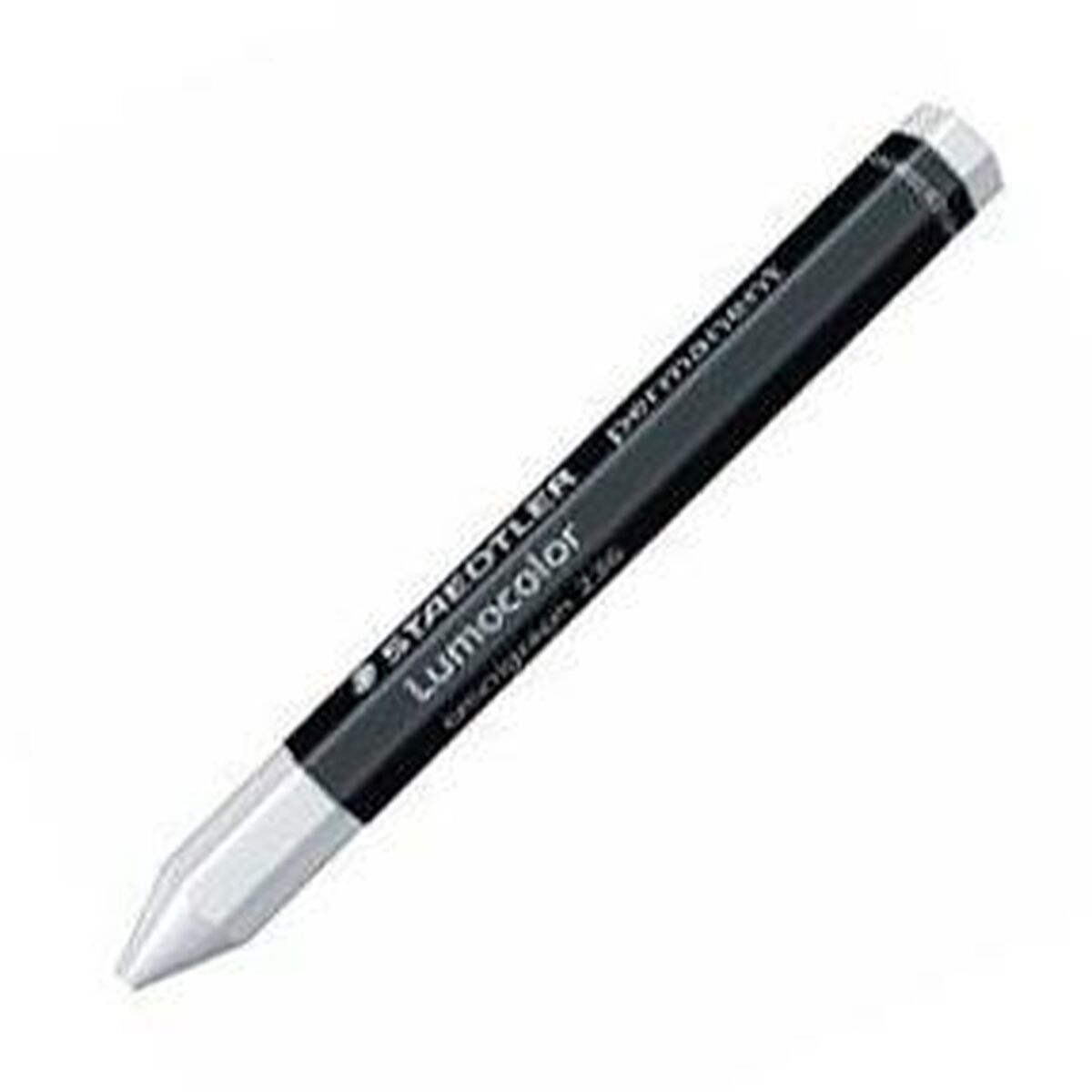 Colori a Cera Staedtler Lumocolor Permanente Bianco (12 Unità) - Immagine 2