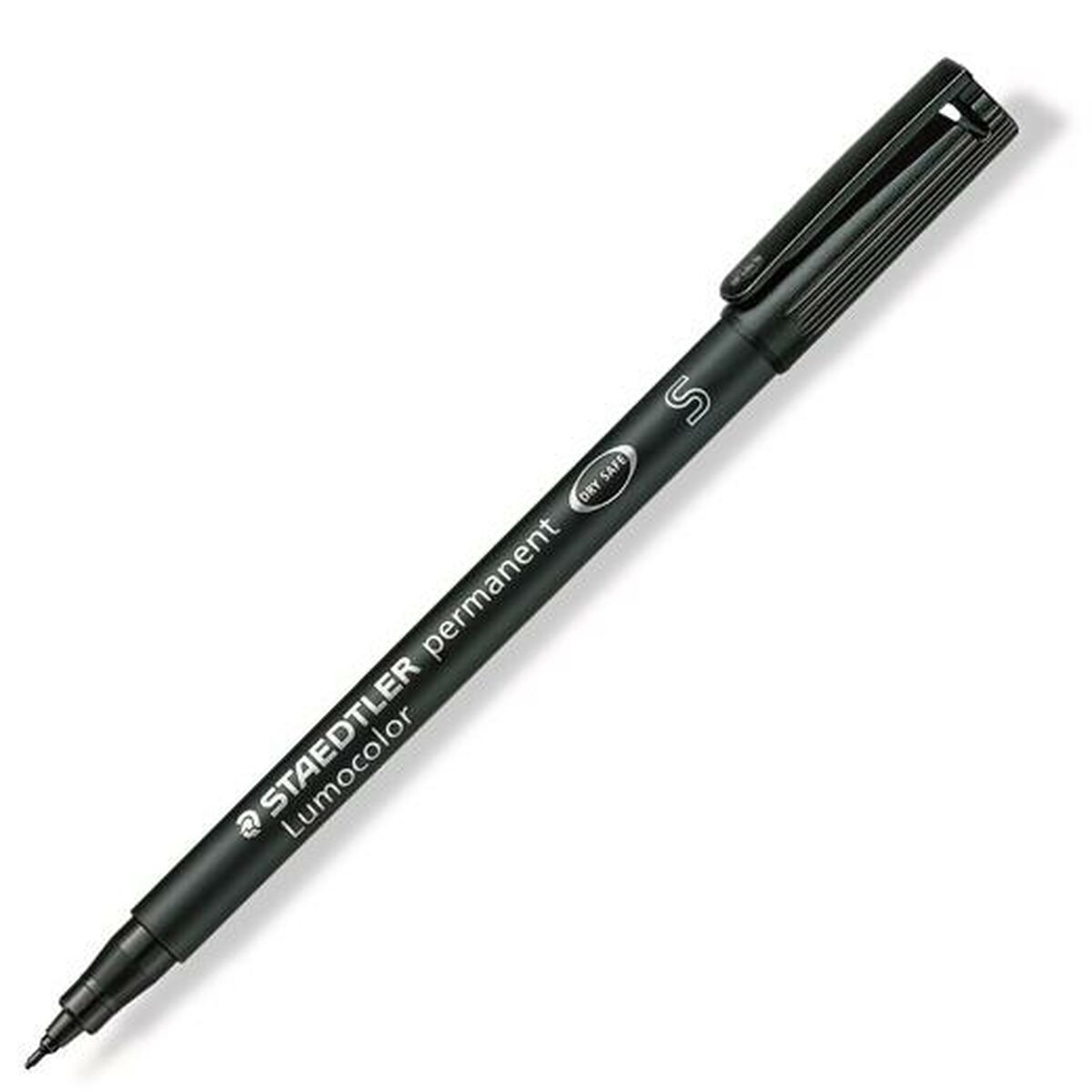 Marcatore permanente Staedtler Lumocolor 313-9 S Nero (10 Unità) - Immagine 2