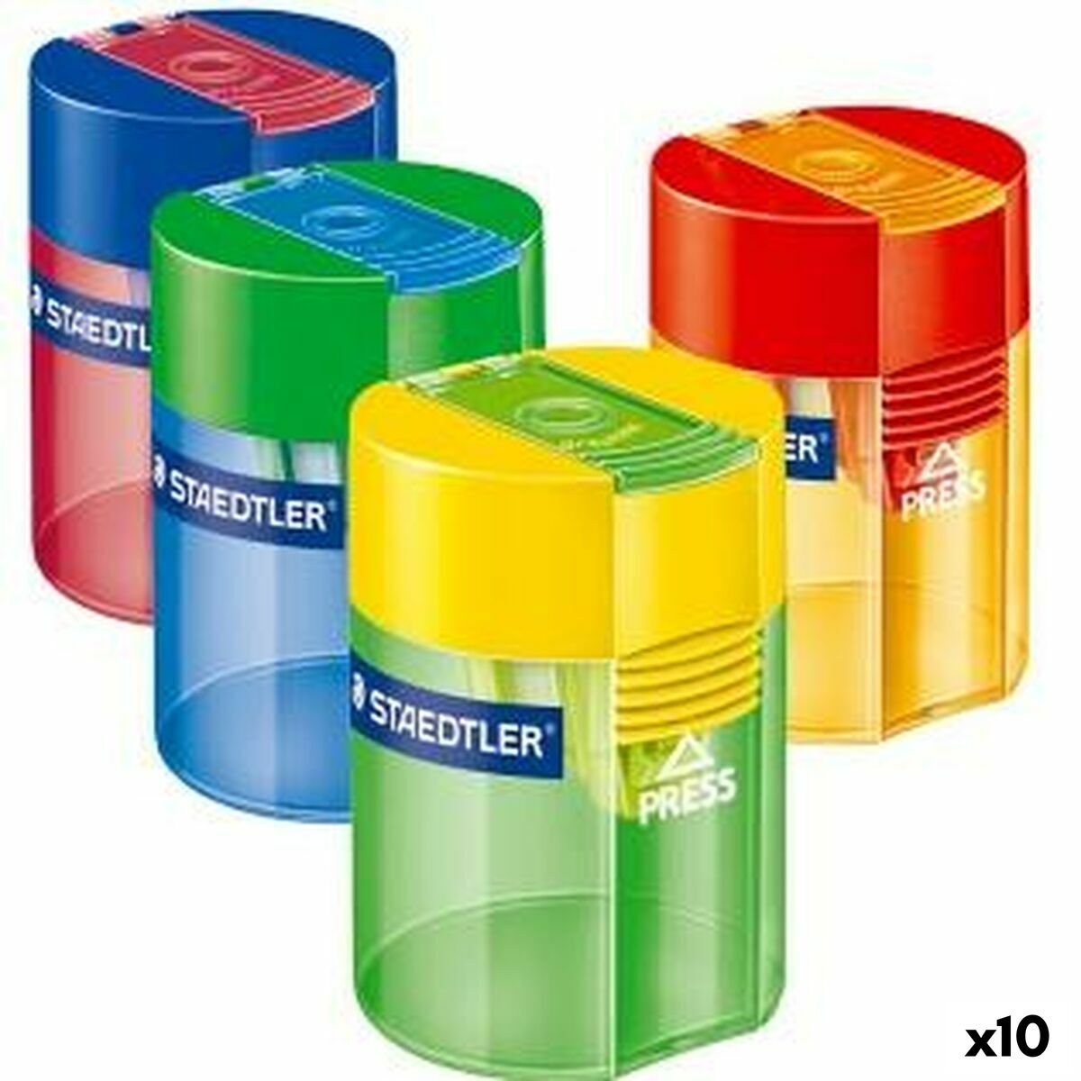 Temperamatite Staedtler Plastica (10 Unità) - Immagine 2