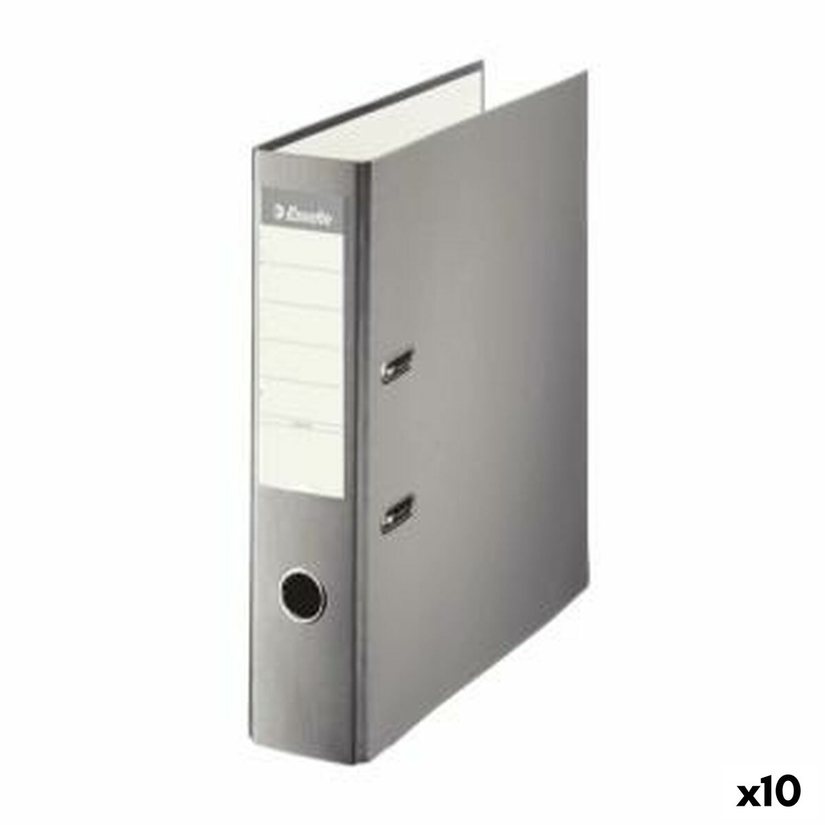 Classificatore a Leva Esselte Grigio A4 (10 Unità) - Immagine 1