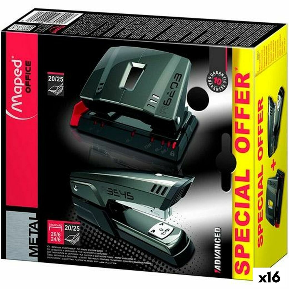 Cucitrice Maped Cucitrice Trapano (16 Unità)
