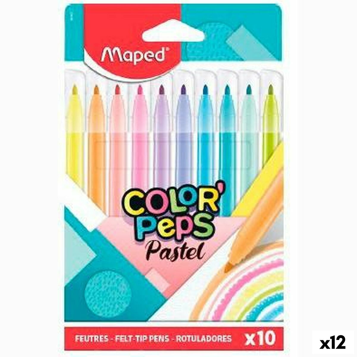 Set di Pennarelli Maped Color