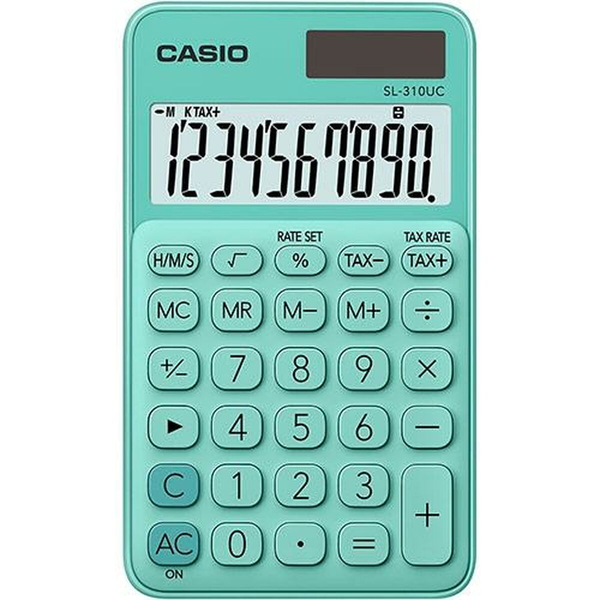 Calcolatrice Casio SL-310UC Verde (10 Unità) - Immagine 2