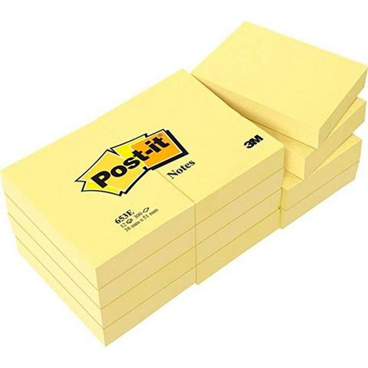 Block Notes Post-it 38 x 51 mm Giallo (15 Unità) - Immagine 2
