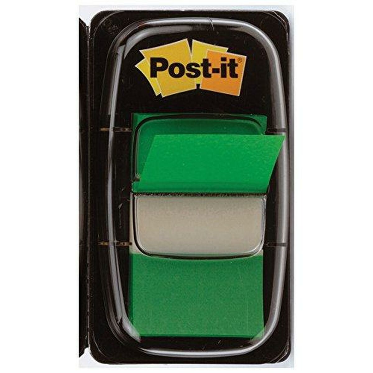 Note Adesive Post-it Index 25 x 43 mm Verde (3 Unità) - Immagine 2