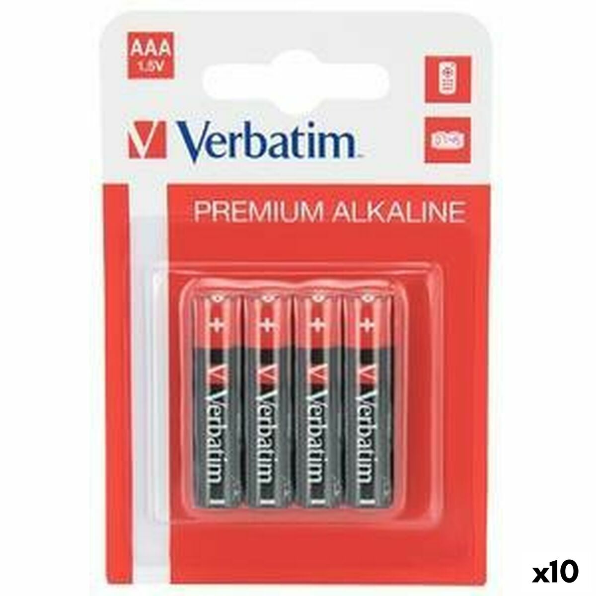 Batterie Verbatim 1,5 V (10 Unità) - Immagine 2