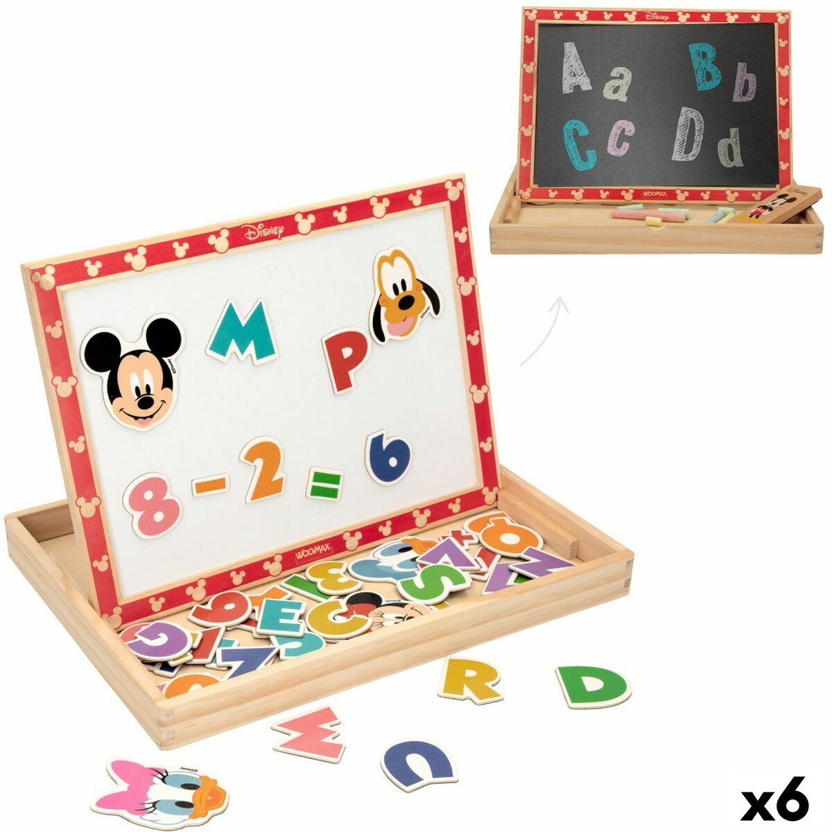 Lavagna magnetica Disney (6 Unità)