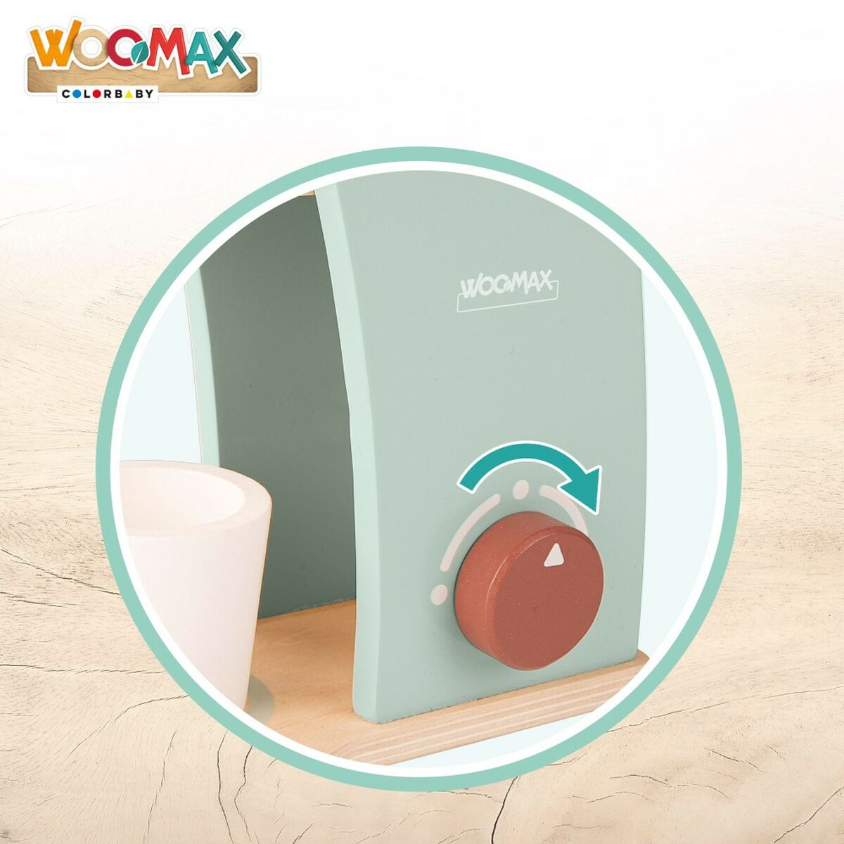 Caffettiera giocattolo Woomax 6 Pezzi (6 Unità) - Immagine 4