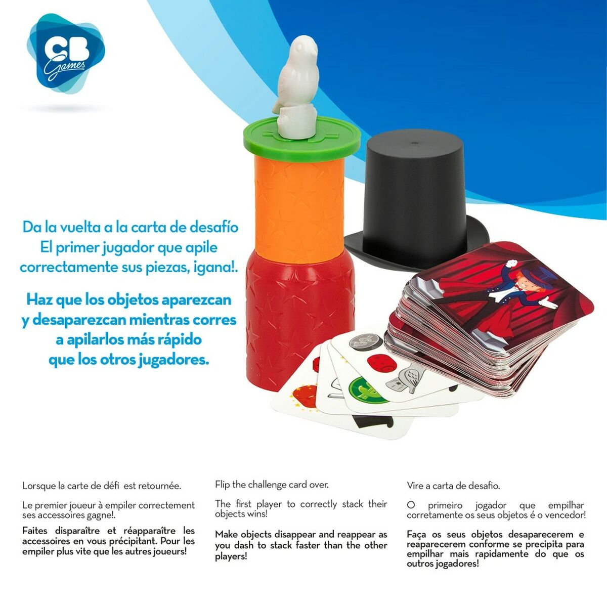 Gioco da Tavolo CB Games Cilindro (6 Unità) - Immagine 4