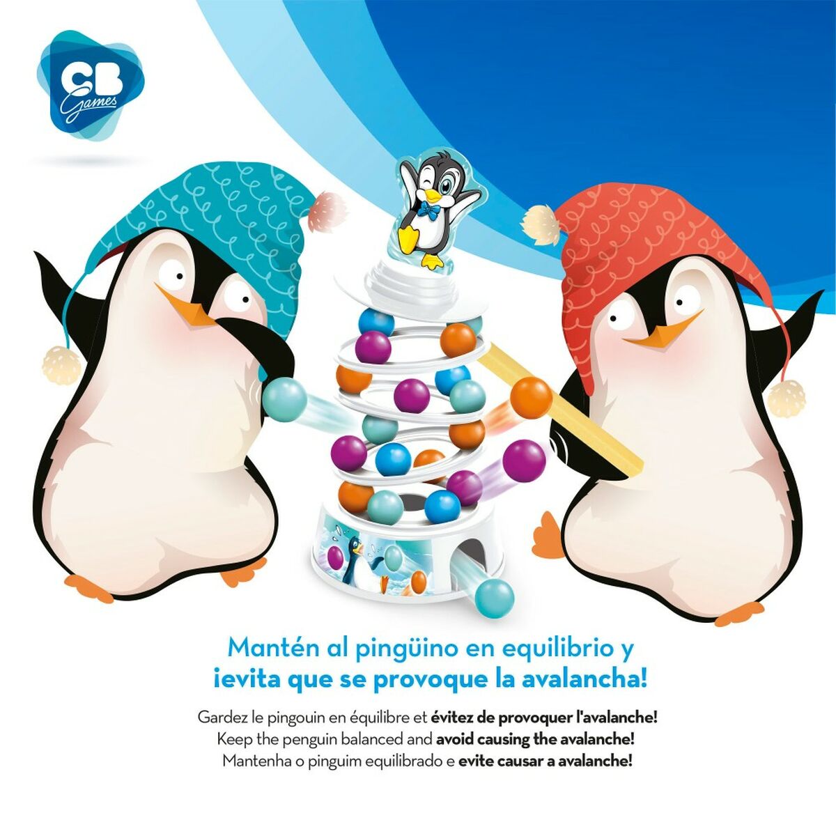 Gioco da Tavolo Colorbaby Pinguino (6 Unità) - Immagine 4