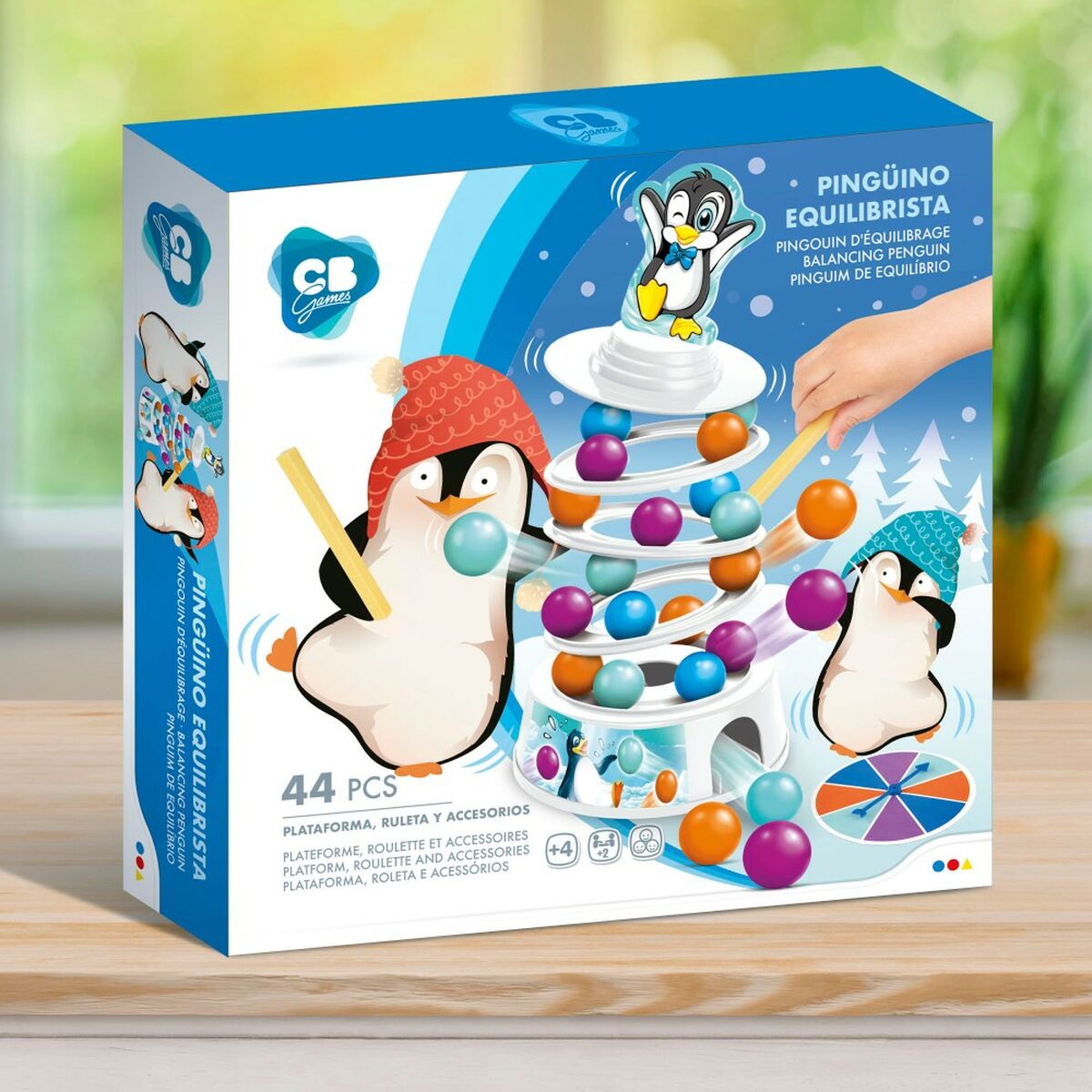 Gioco da Tavolo Colorbaby Pinguino (6 Unità) - Immagine 7