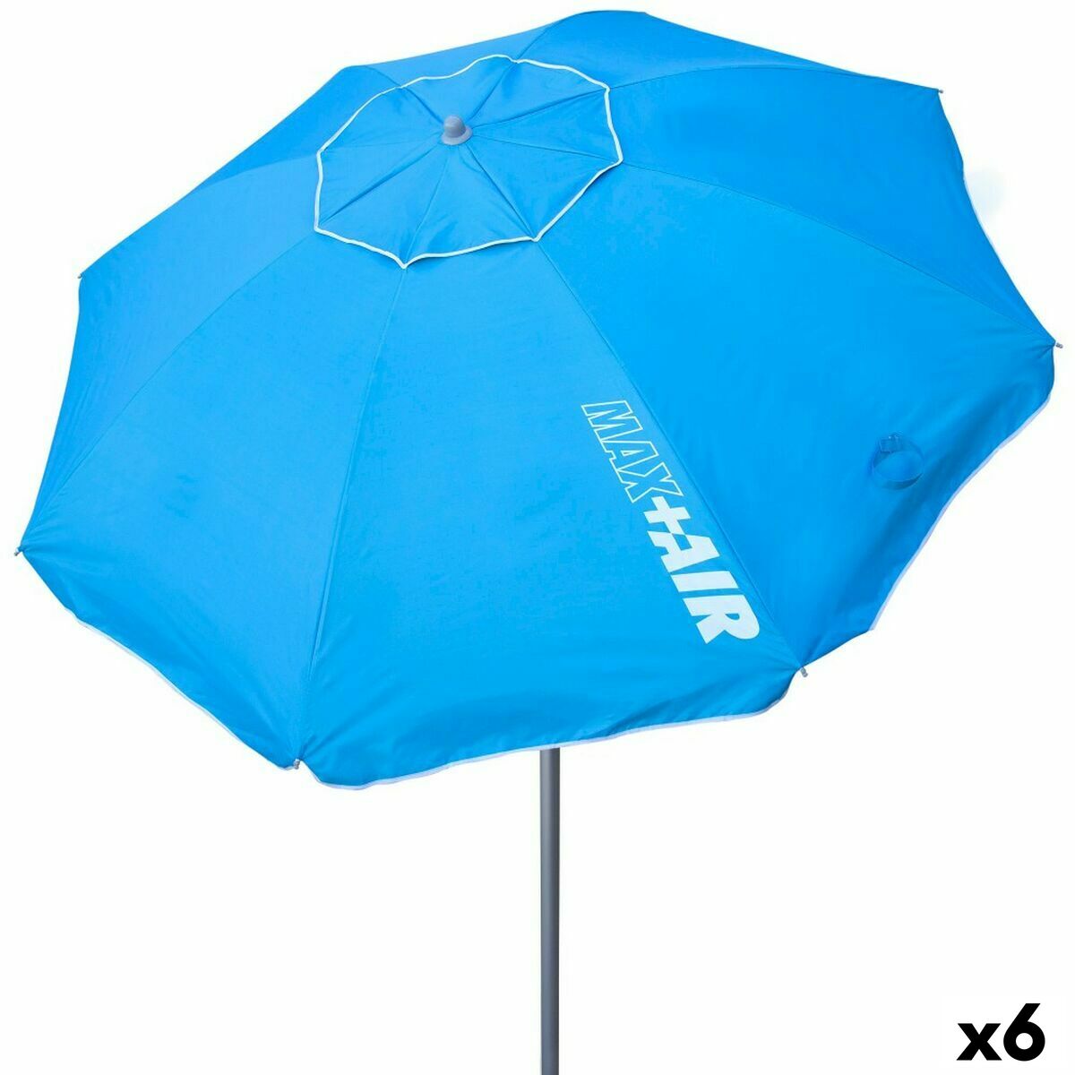 Ombrellone Aktive Azzurro 220 x 207,5 x 220 cm (6 Unità)