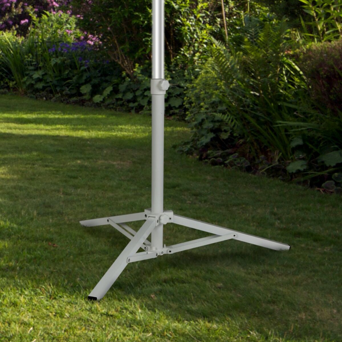 Base per Ombrellone Aktive Bianco Metallo 61 x 49,5 x 61 cm (6 Unità) - Immagine 4