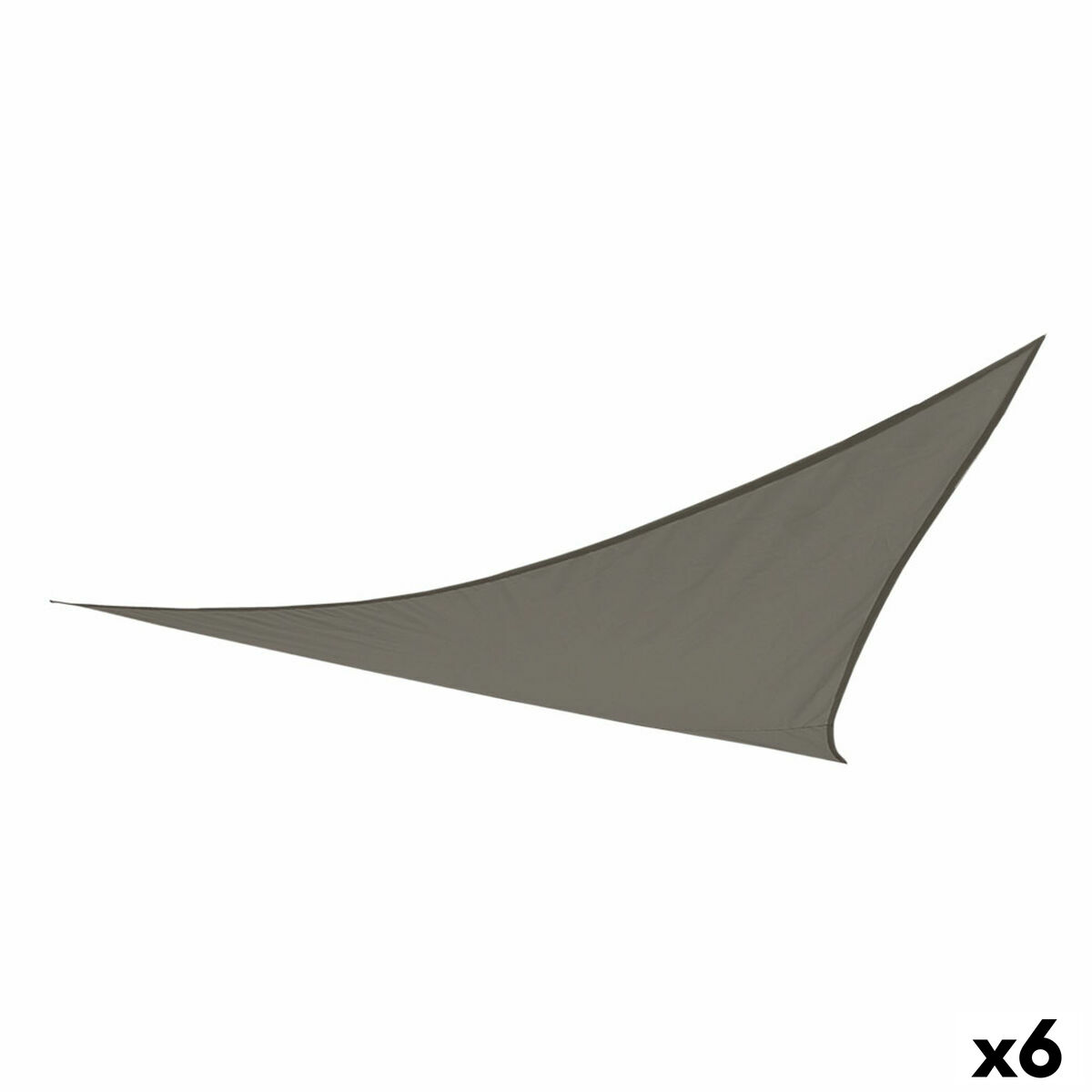 Vela parasole Aktive Grigio 360 x 0,5 x 360 cm Triangolare (6 Unità) - Immagine 3