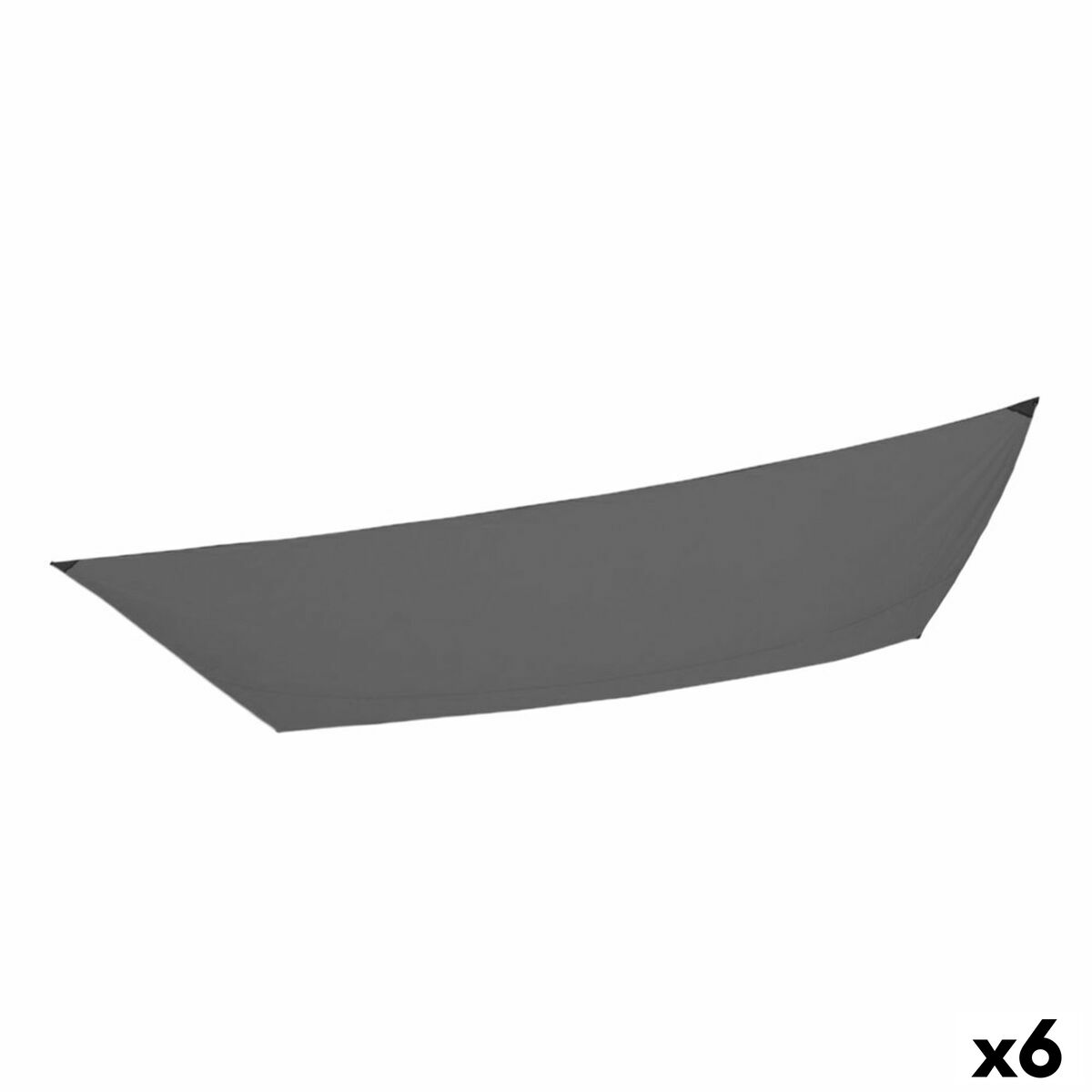 Tenda Parasole a Vela Rettangolare Aktive Grigio 200 x 0,5 x 300 cm Rettangolare (6 Unità) - Immagine 3
