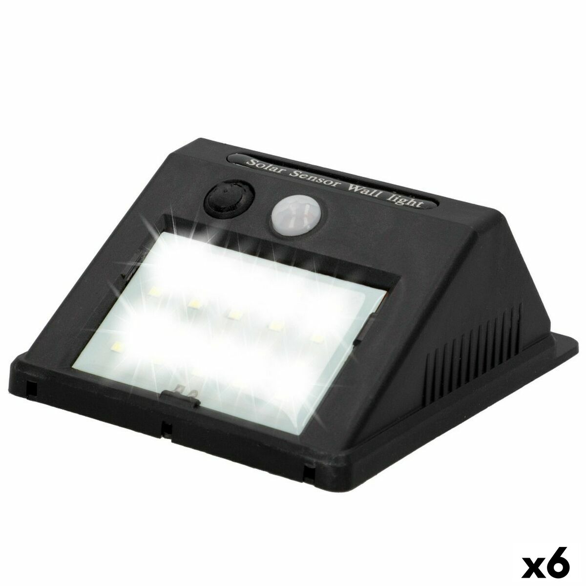 Luce LED con Sensore di Movimento Aktive Plastica 9 x 12 x 5 cm (6 Unità)