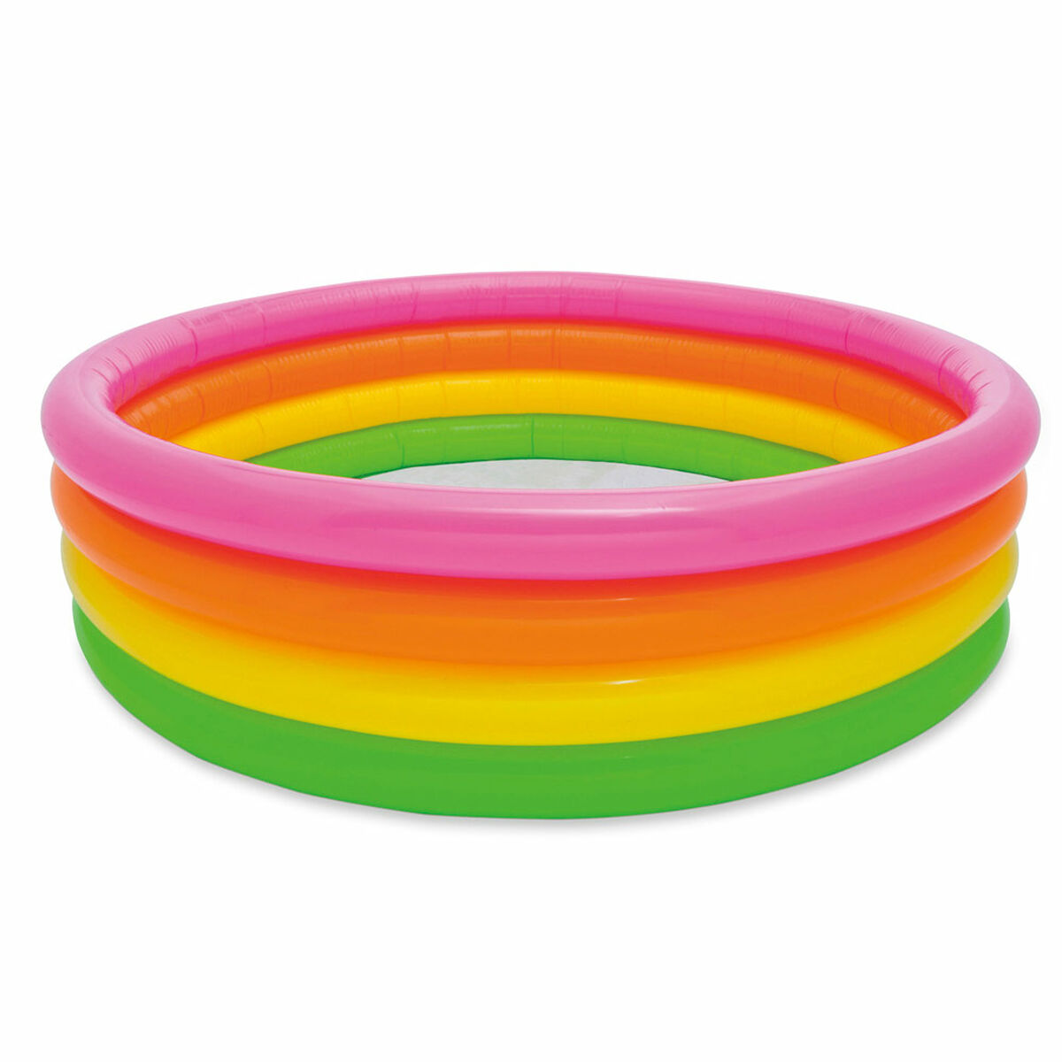 Piscina Gonfiabile per Bambini Intex Sunset Anelli 780 L 168 x 46 x 168 cm (6 Unità) - Immagine 2