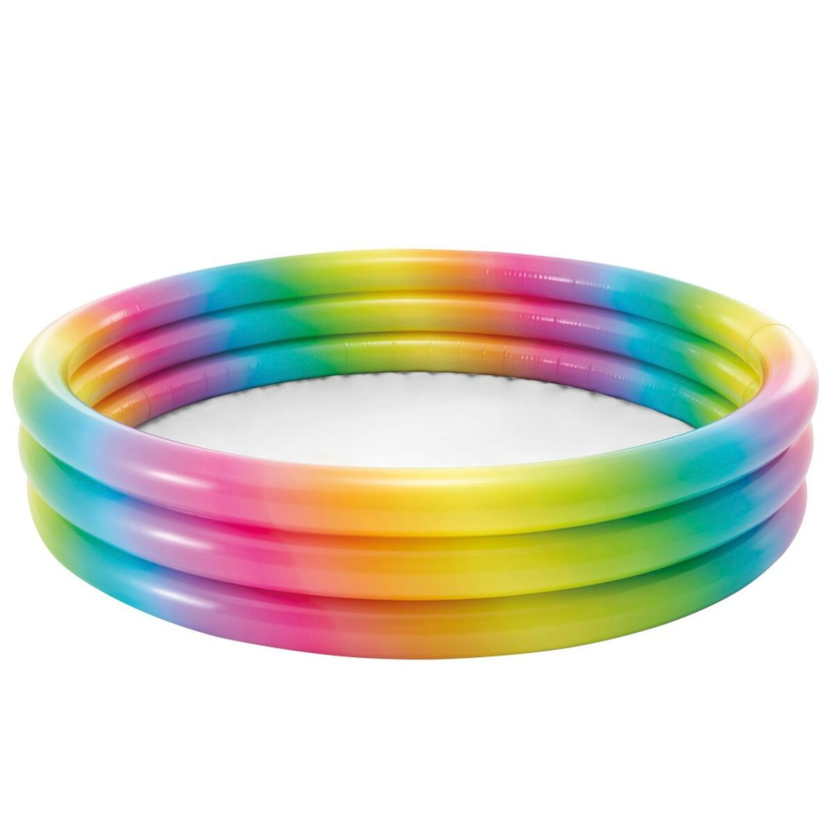Piscina Gonfiabile per Bambini Intex Multicolore Anelli 330 L 147 x 33 x 147 cm (6 Unità) - Immagine 2