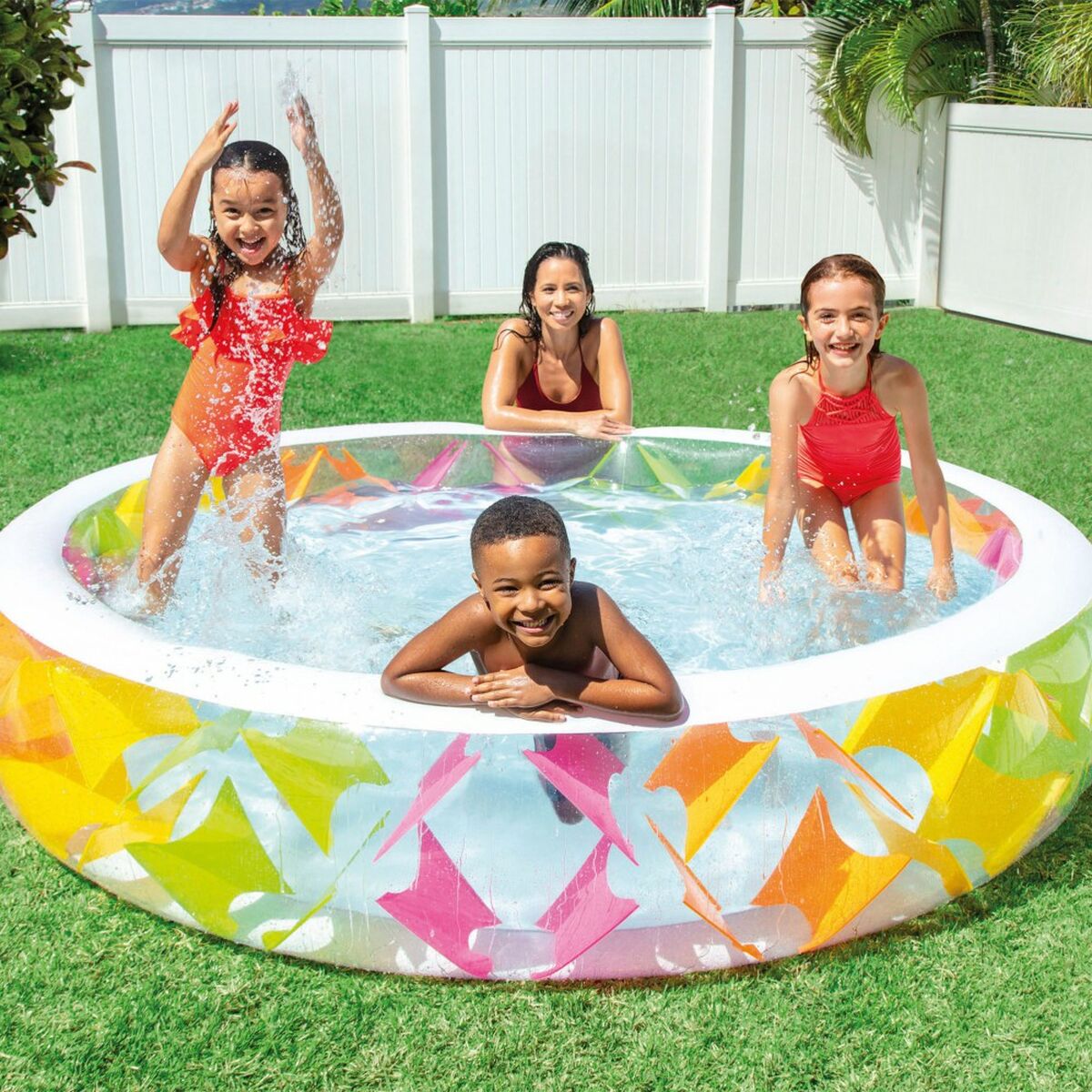Piscina Gonfiabile Intex 840 L 229 x 56 x 229 cm (2 Unità) - Immagine 3