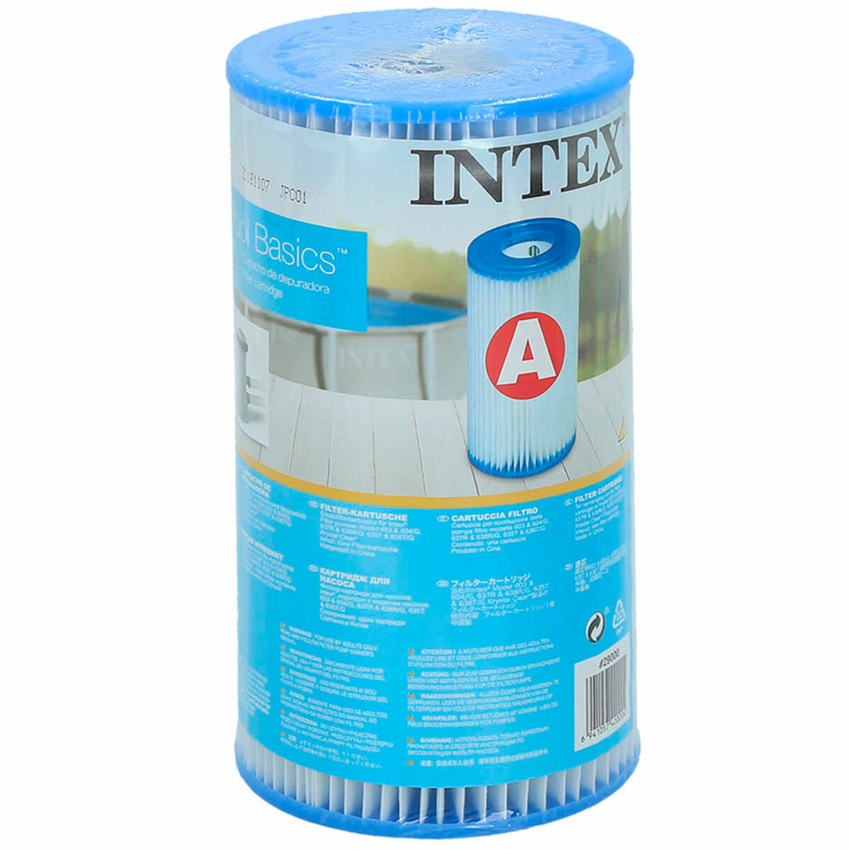 Filtro per Sistema di Filtraggio Intex Ricambio Tipo A - Immagine 3
