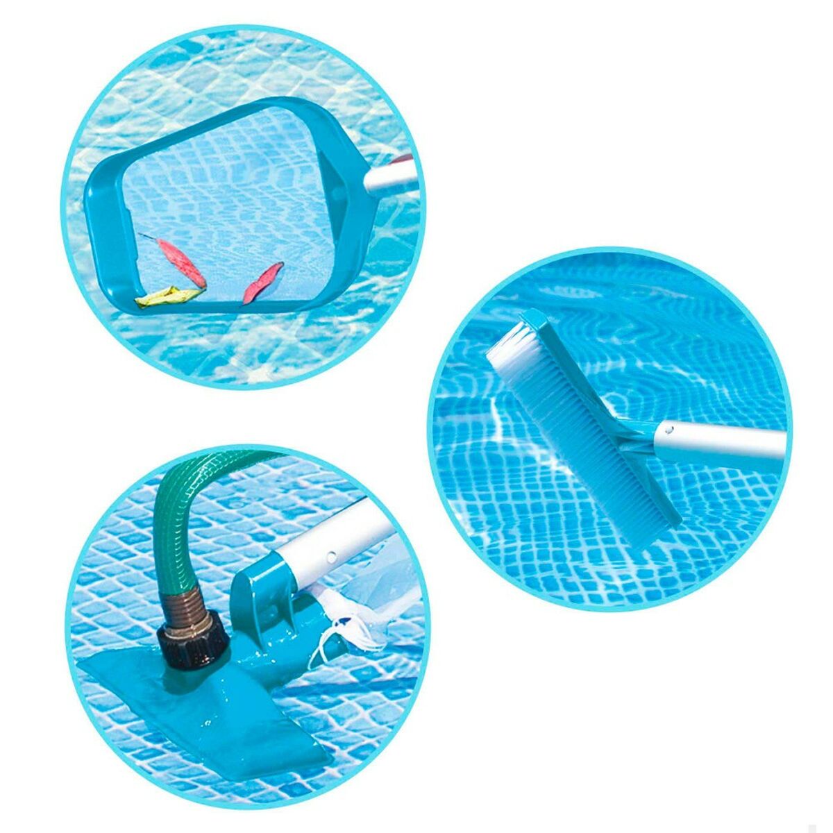 Kit di Manutenzione per Piscine Intex Basic 30 x 3 x 41 cm (6 Unità) - Immagine 3