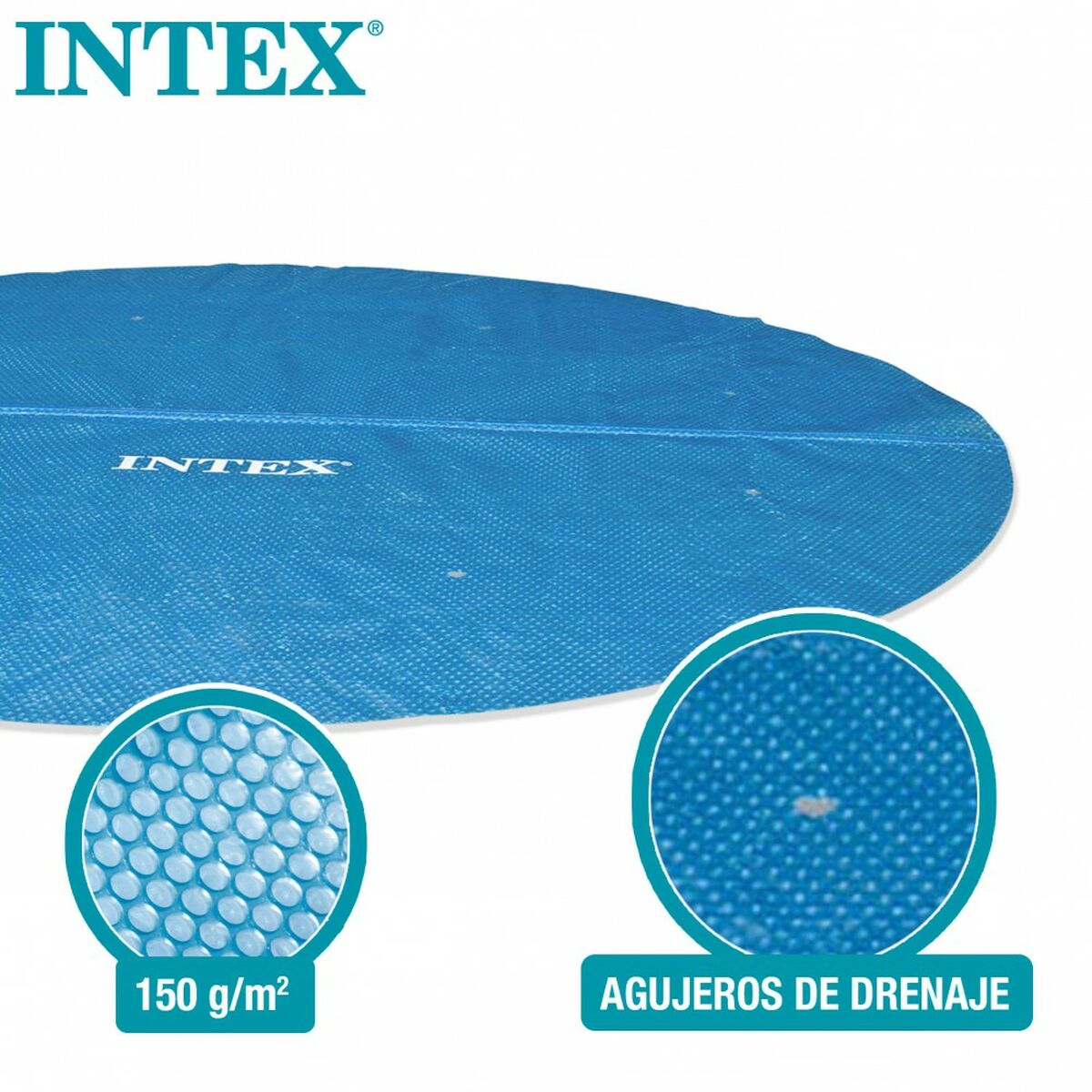 Copertura per piscina Intex 29023 EASY SET/METAL FRAME Ø 448 cm 419 x 419 cm - Immagine 6