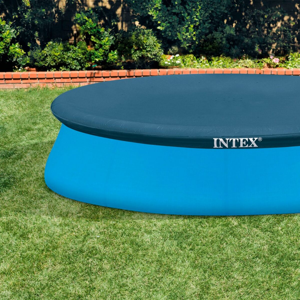Copertura per piscina Intex 28021 EASY SET 284 x 30 x 284 cm - Immagine 3