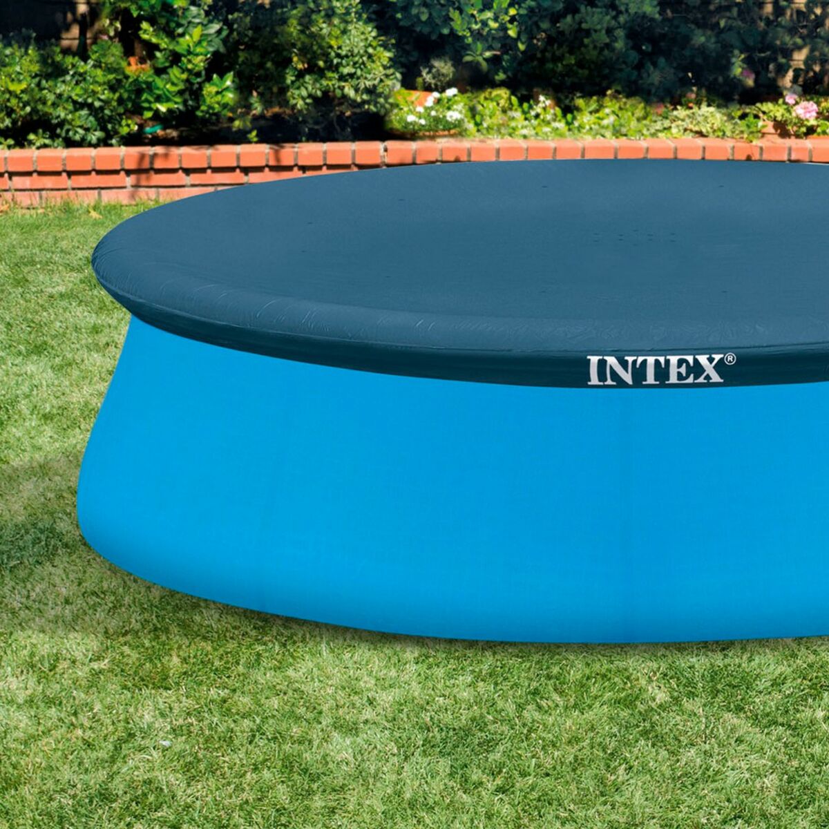 Copertura per piscina Intex 28020 EASY SEY 221 x 30 x 221 cm - Immagine 3