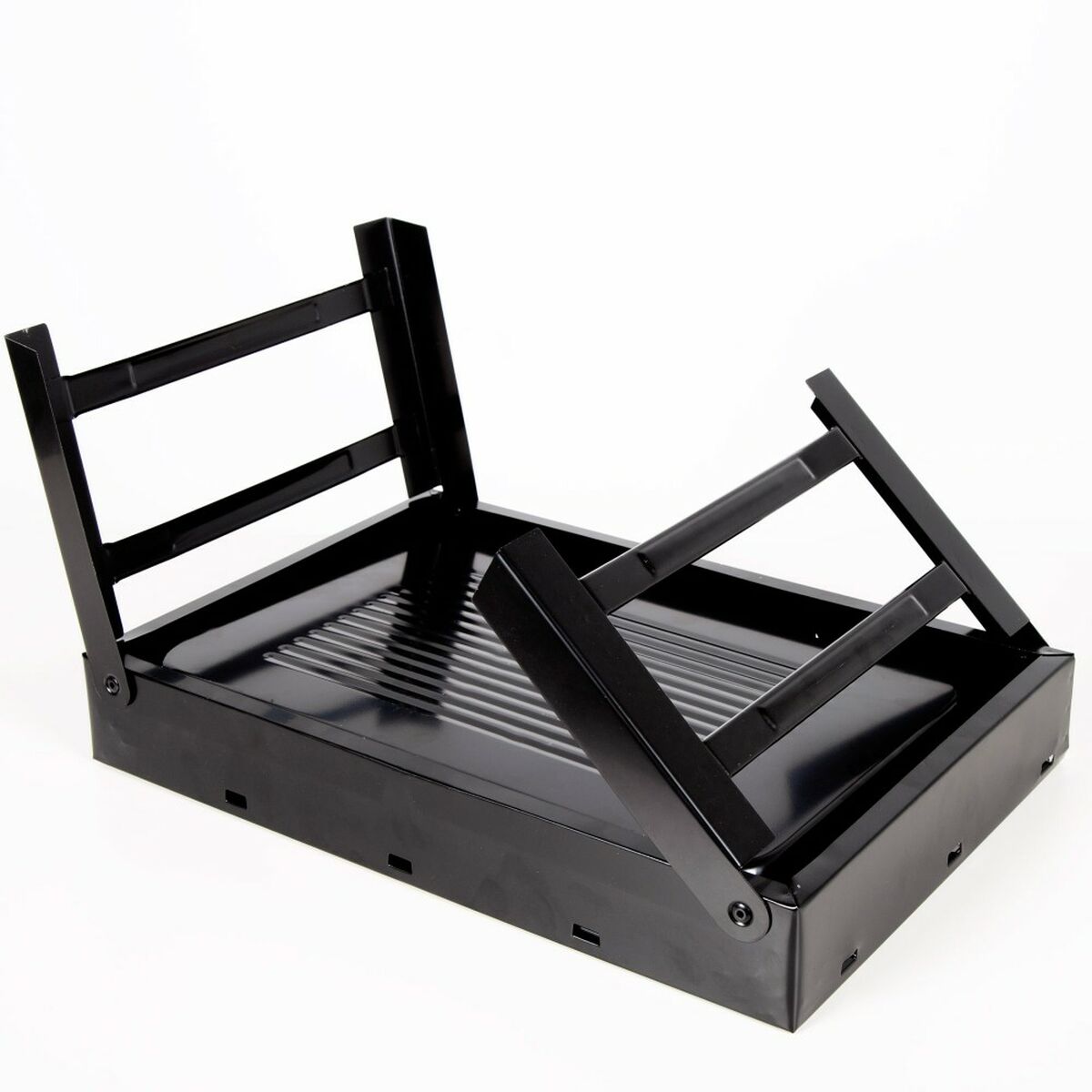 Barbecue Portatile Aktive Rettangolare Nero 50 x 23 x 30 cm (2 Unità) - Immagine 7