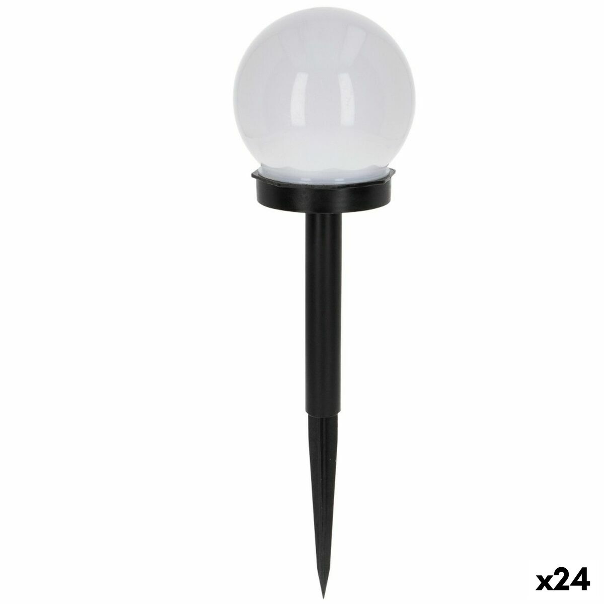 Picchetto solare da giardino Aktive Plastica 10 x 34 x 10 cm (24 Unità) - Immagine 1