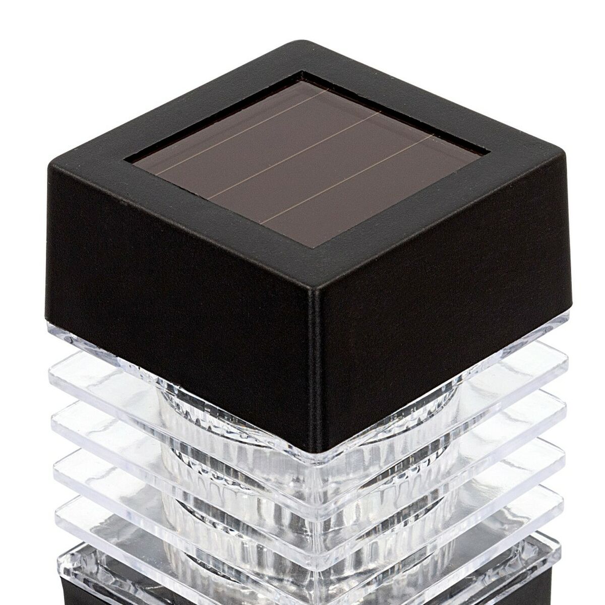 Set di picchetti solari da giardino Aktive 4 Pezzi Plastica 6 x 39,5 x 6 cm (4 Unità) - Immagine 4