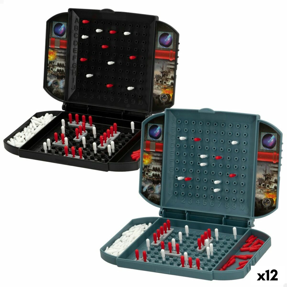 Gioco da Tavolo CB Games Battle ship (12 Unità)