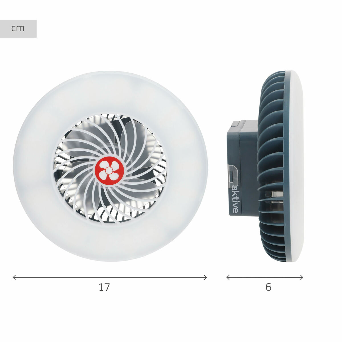 Ventilatore USB Aktive (4 Unità) - Immagine 5