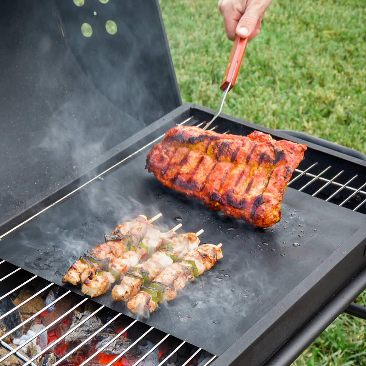 Tappetino per Forno e Barbecue InnovaGoods 2 Unità - Immagine 2