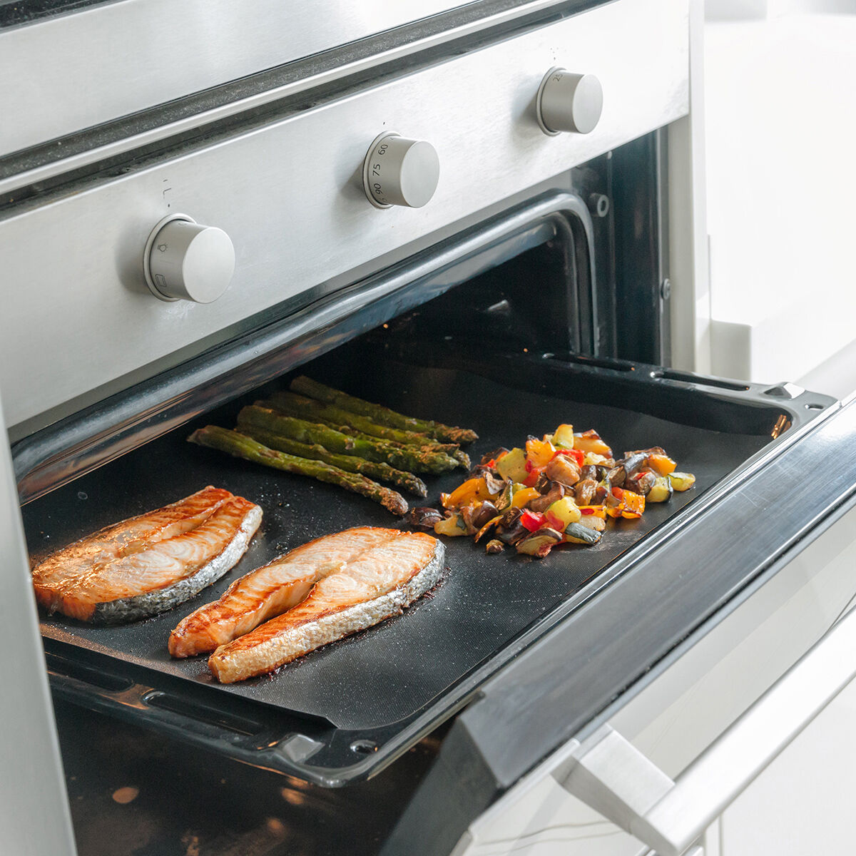 Tappetino per Forno e Barbecue InnovaGoods 2 Unità - Immagine 5