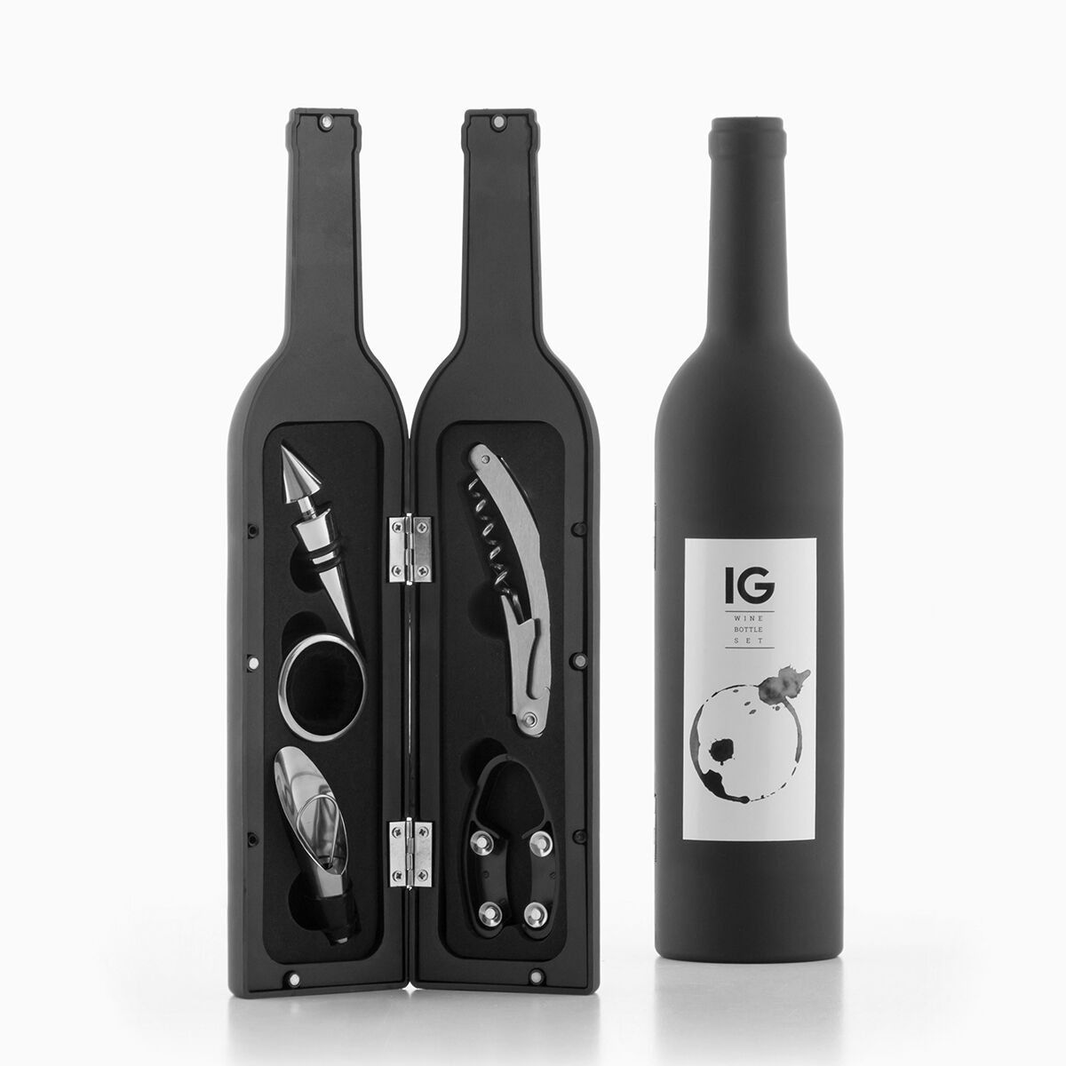 Astuccio a Bottiglia per Utensili Vino InnovaGoods 5 Pezzi - Immagine 7