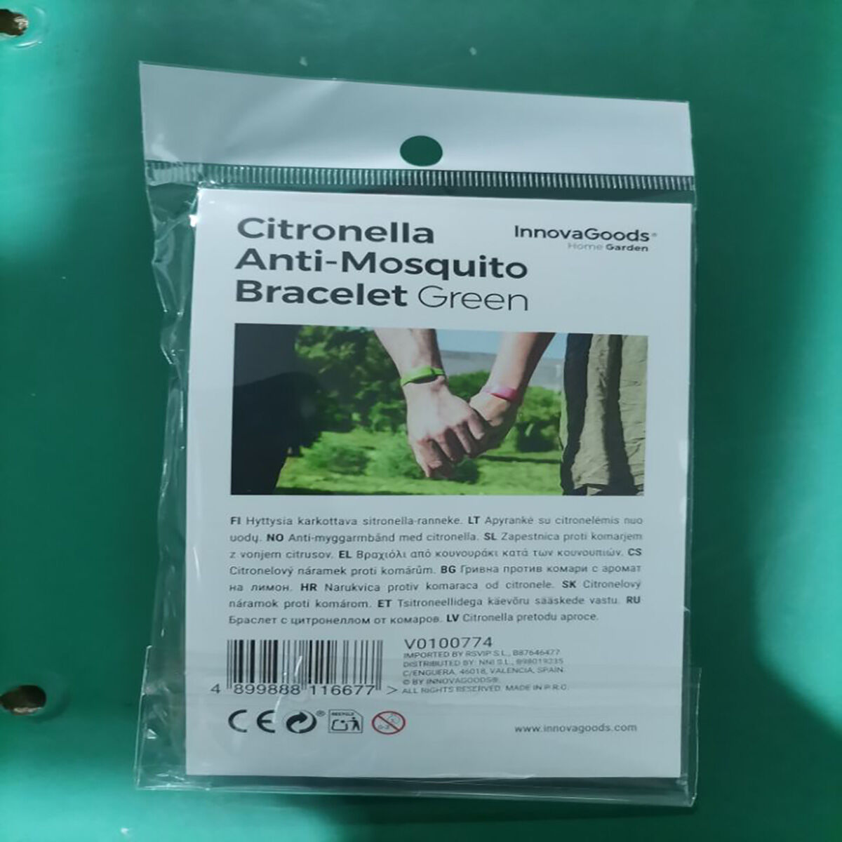 Bracciale Anti-zanzare alla Citronella InnovaGoods - Immagine 6