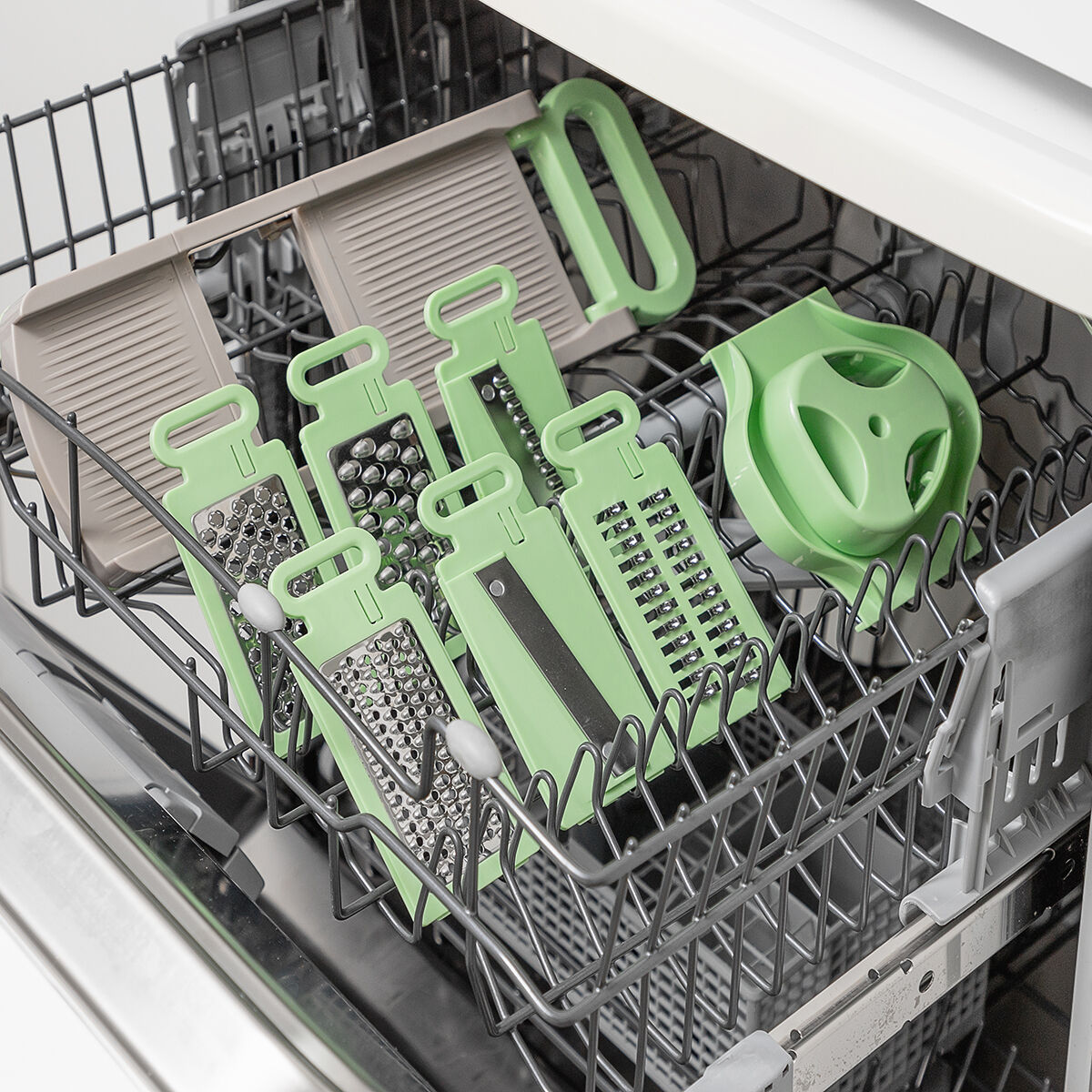 Grattugia pieghevole mandolino 6 in 1 Choppie InnovaGoods - Immagine 7