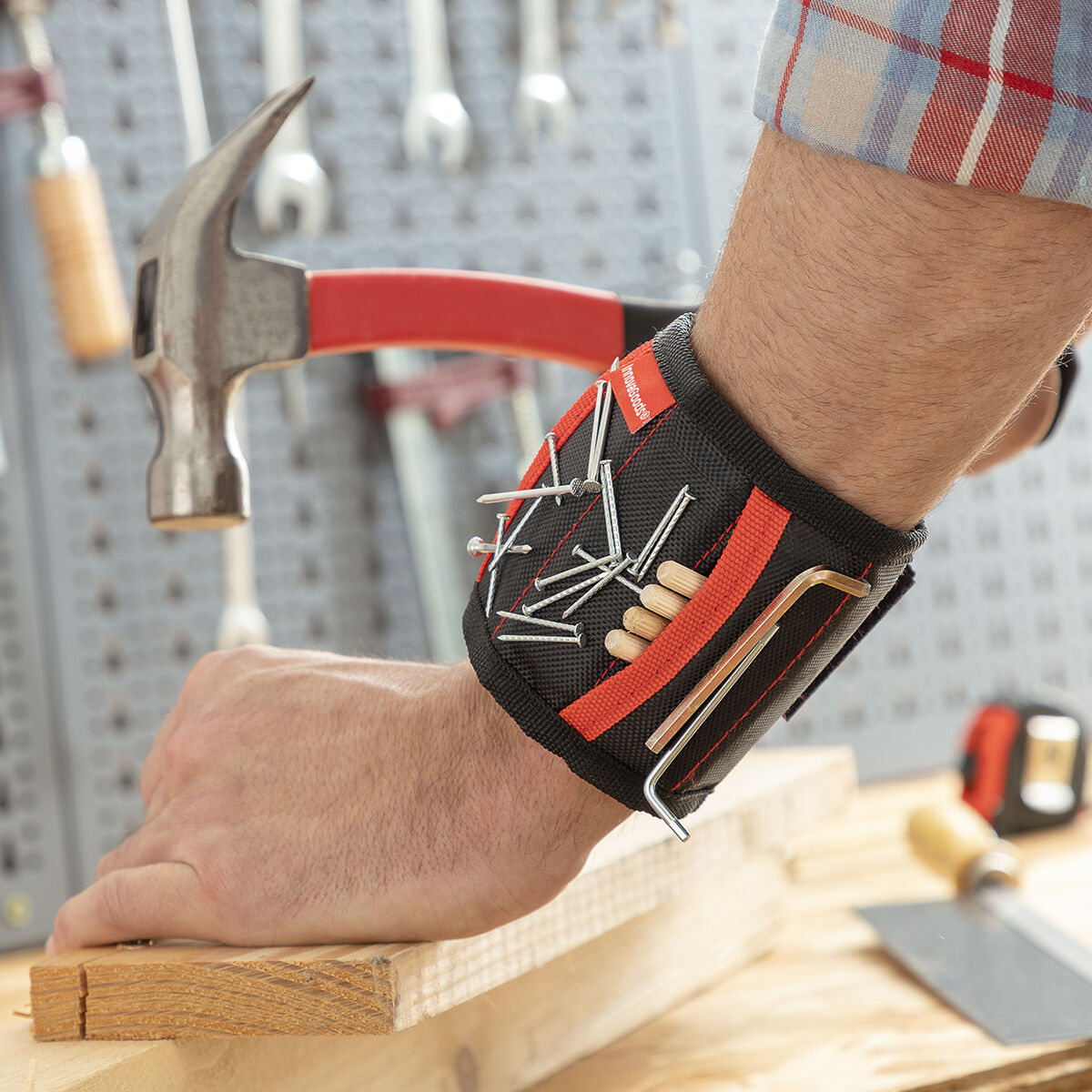 Polsiera Magnetica per Bricolage WrisTool InnovaGoods - Immagine 5