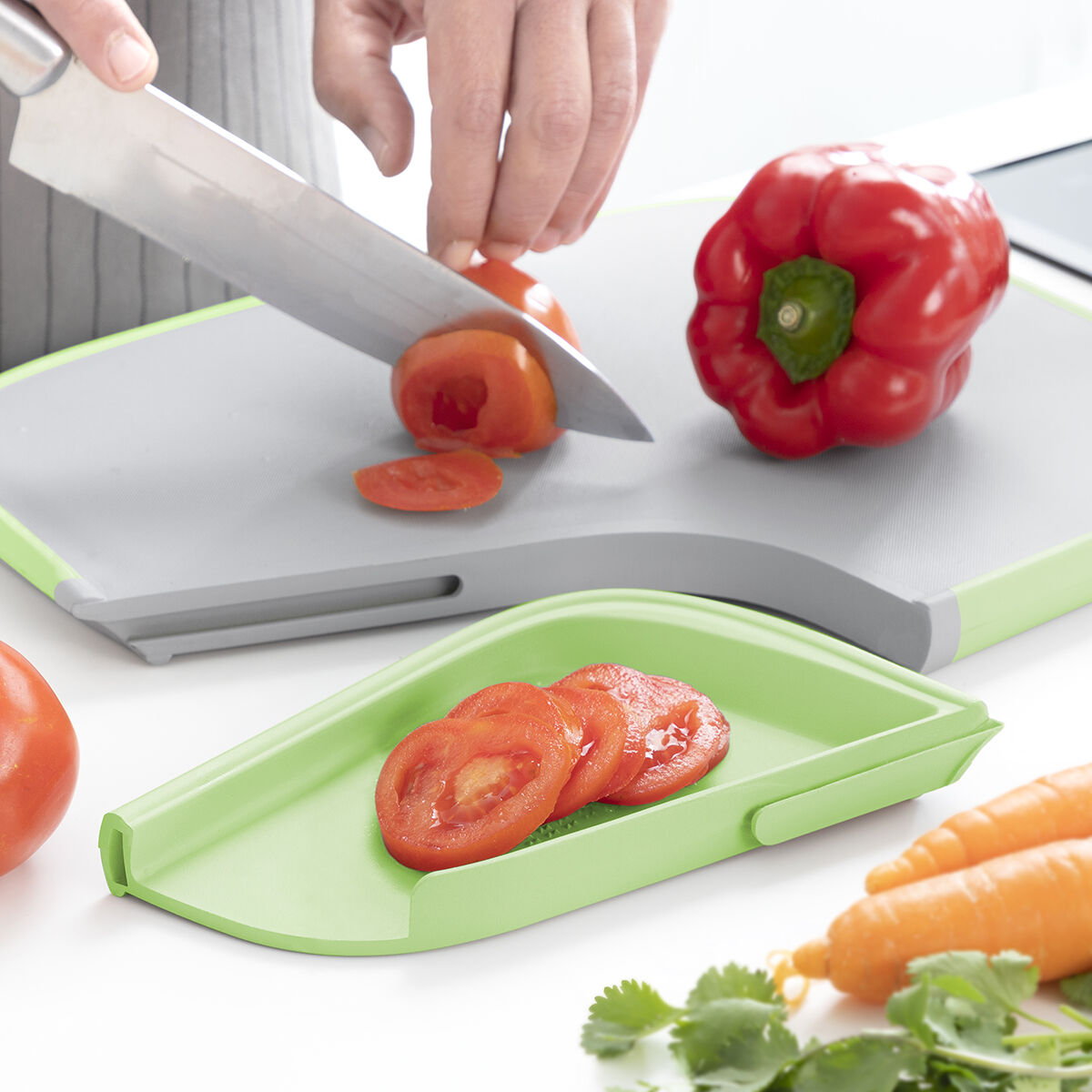 Tagliere da Cucina Reversibile Multifunzione Reblok InnovaGoods - Immagine 2