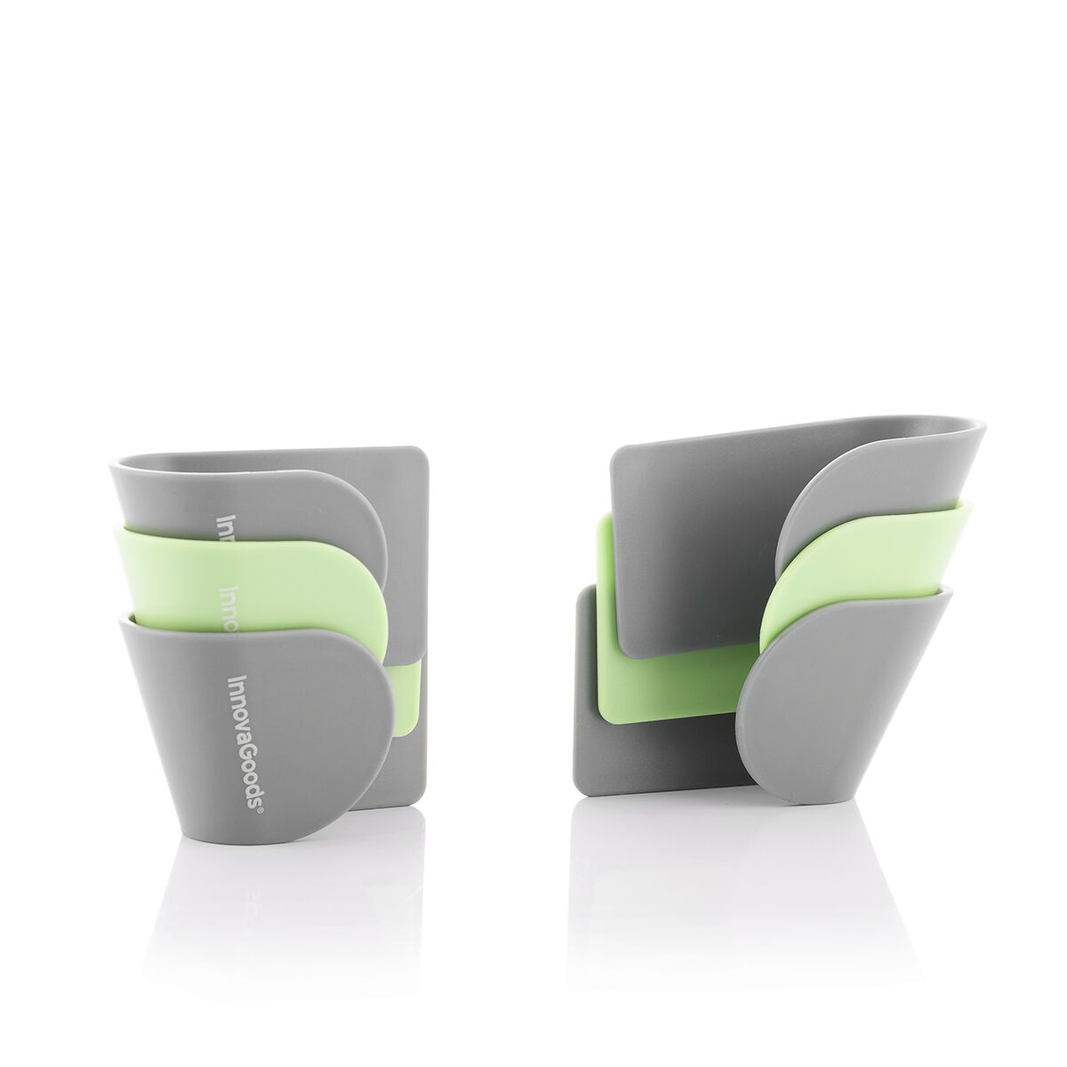 Set di 3 Supporti Adesivi per Coperchi da Cucina Smarack InnovaGoods - Immagine 8