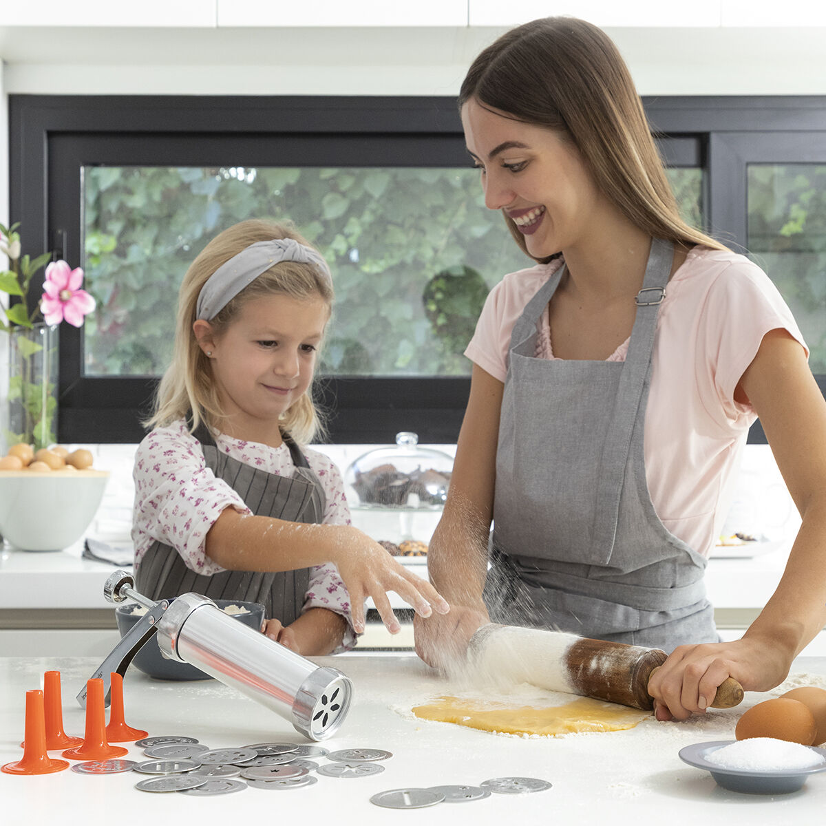 Macchina per fare i Biscotti e Sac à poche 2 in 1 Prekies InnovaGoods - Immagine 2