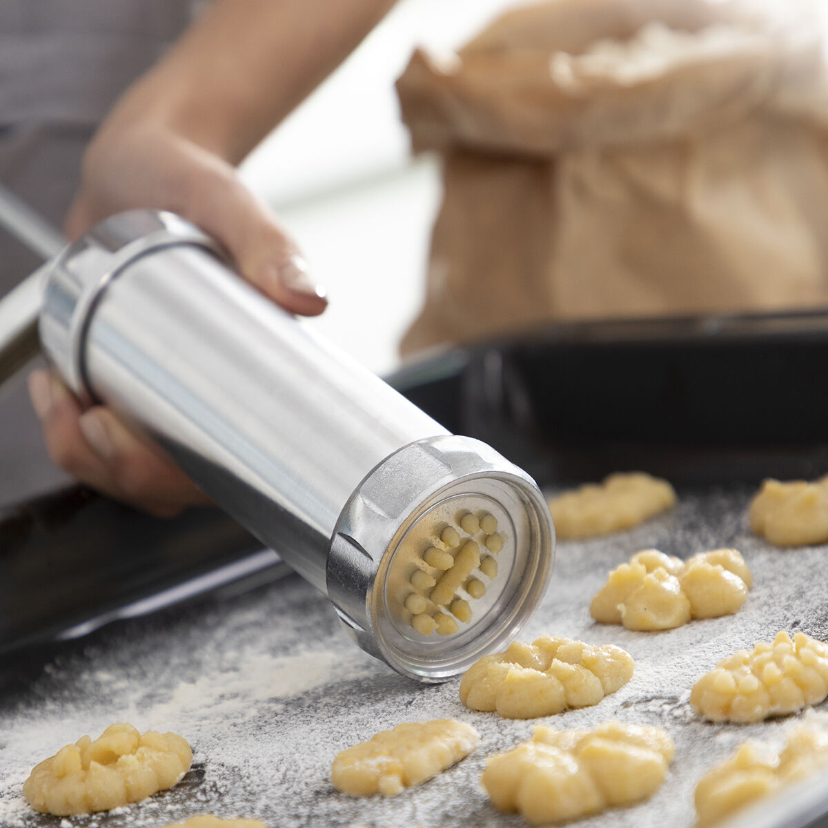 Macchina per fare i Biscotti e Sac à poche 2 in 1 Prekies InnovaGoods - Immagine 5