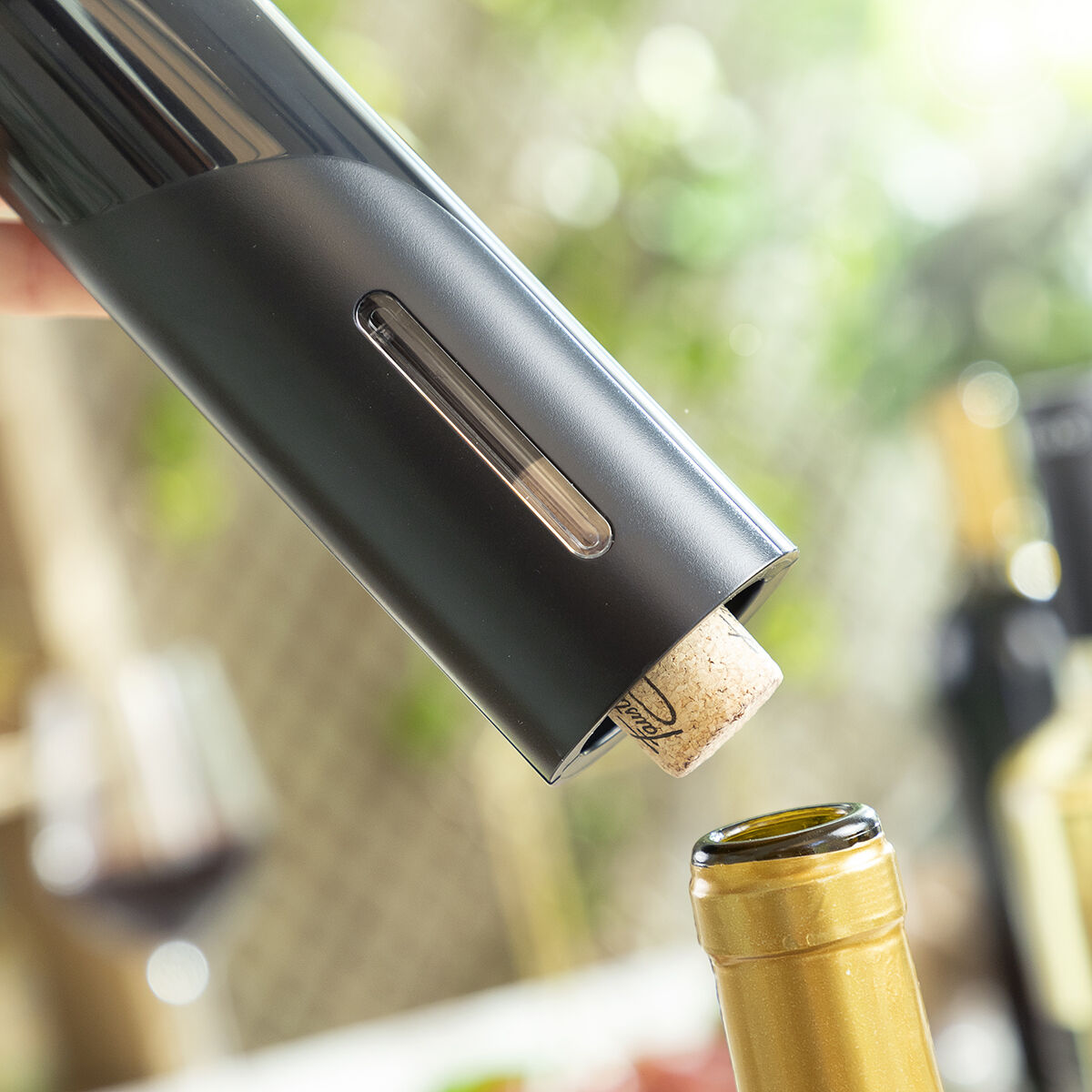 Cavatappi Elettrico per Bottiglie di Vino Corkbot InnovaGoods - Immagine 3