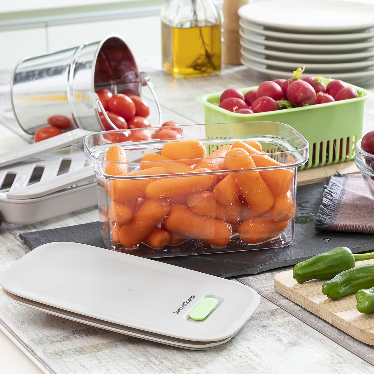 Contenitore per Conservare gli Alimenti Prefo InnovaGoods - Immagine 4