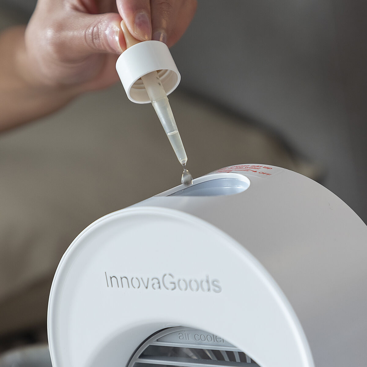 Mini Climatizzatore Umidificatore a Ultrasuoni con LED Koolizer InnovaGoods - Immagine 8