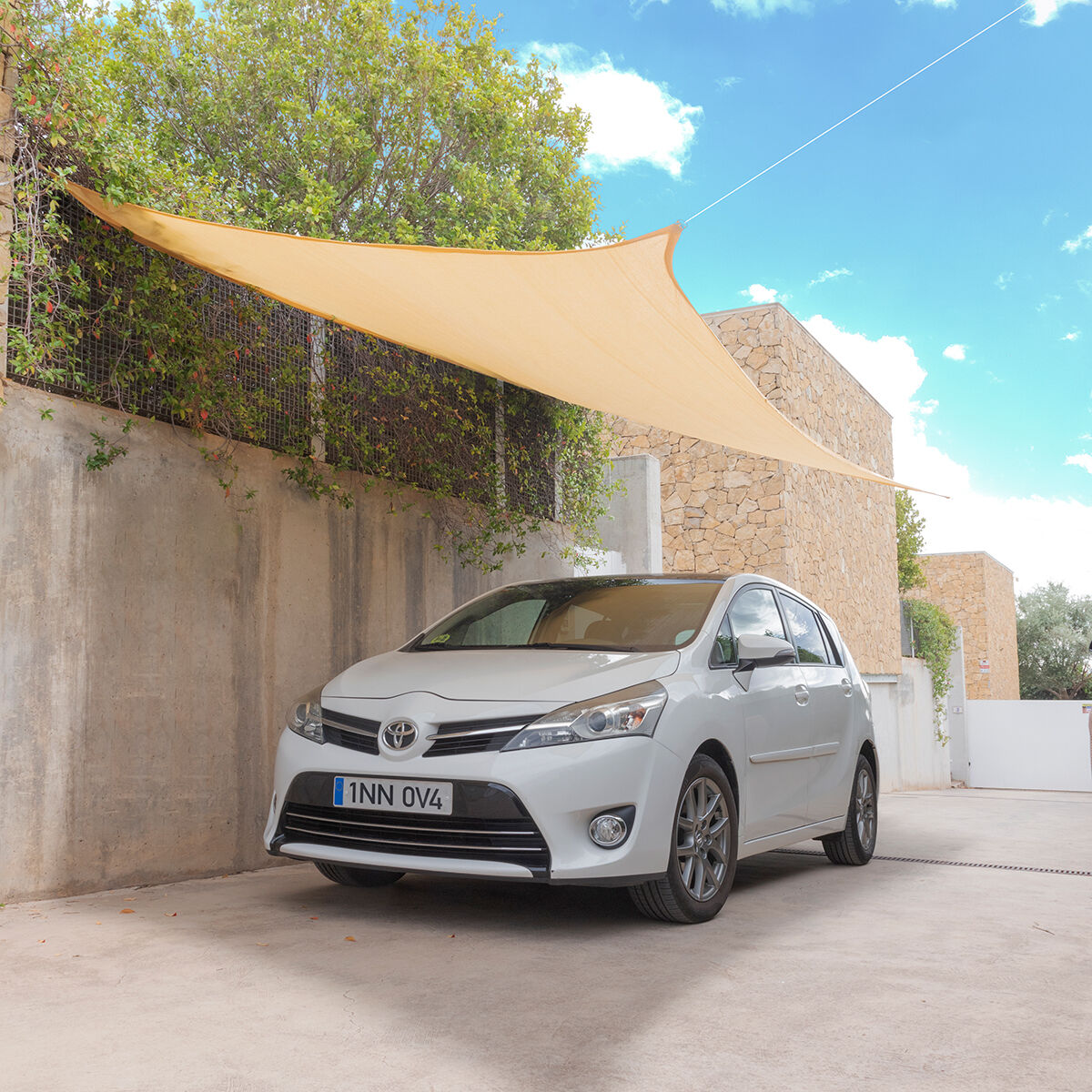 Tenda Parasole a Vela Rettangolare Reshad InnovaGoods 3 x 4 m - Immagine 3